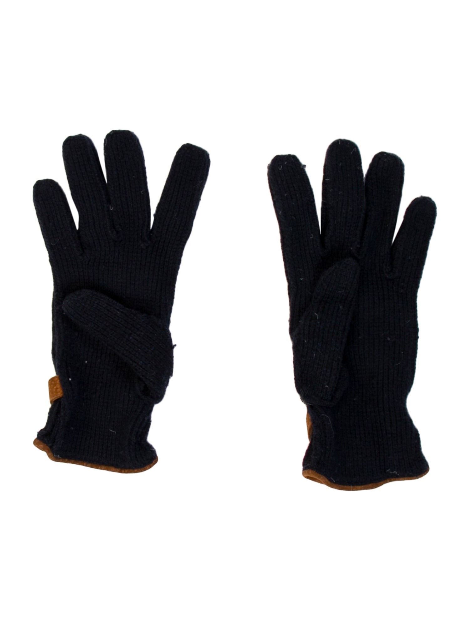 Kiton Cashmere Knit Gloves