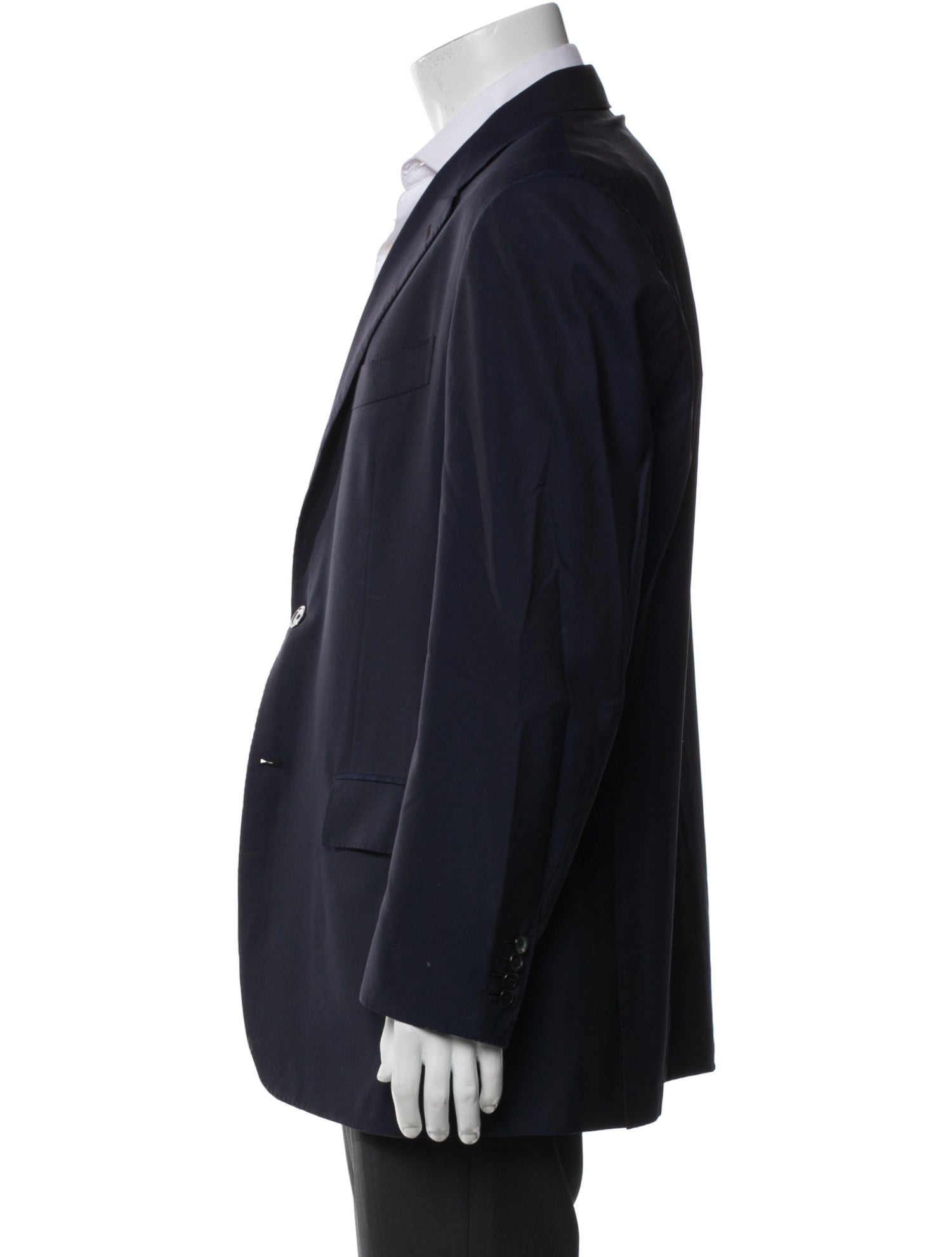 Kiton Wool Overcoat