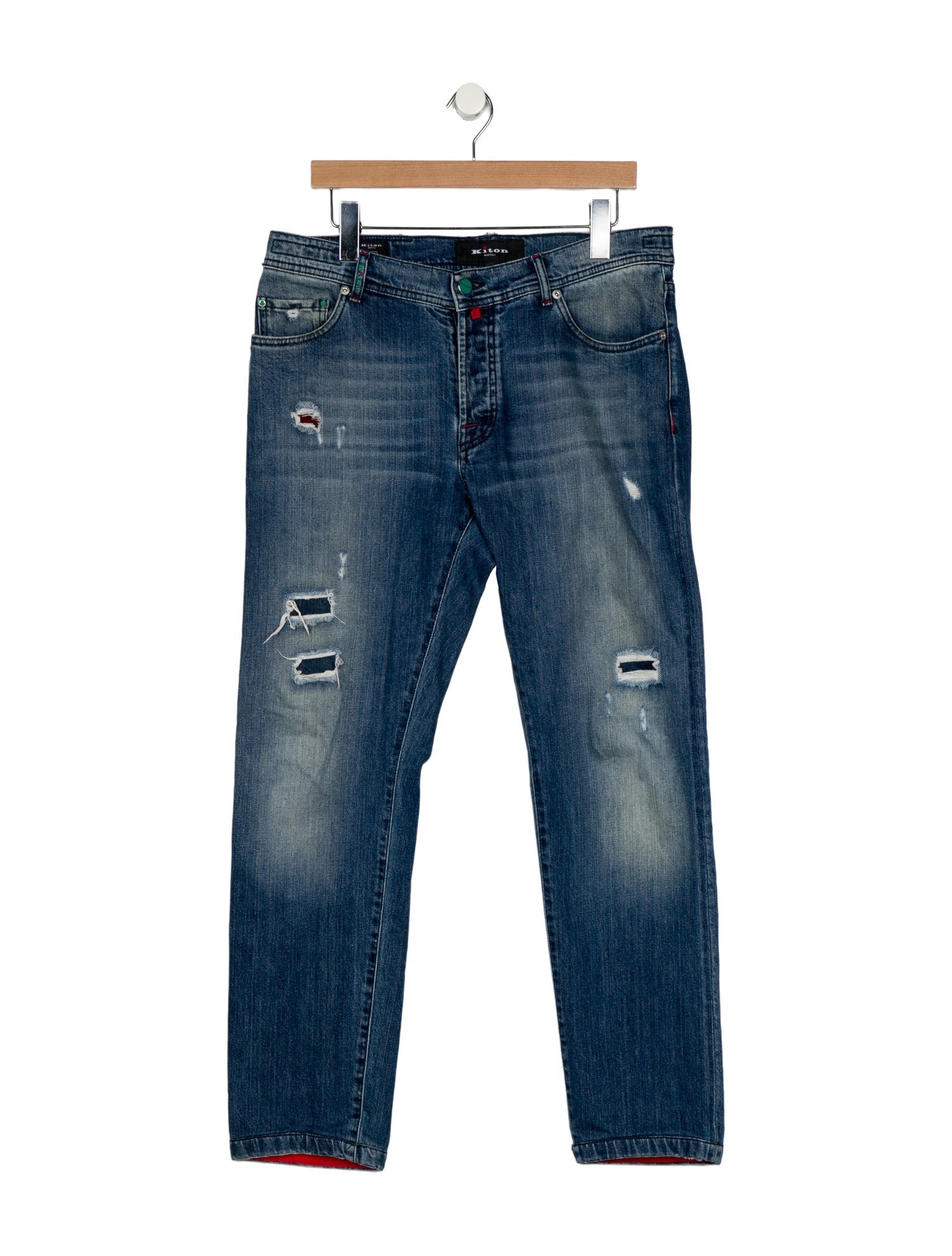 Kiton Straight-Leg Jeans