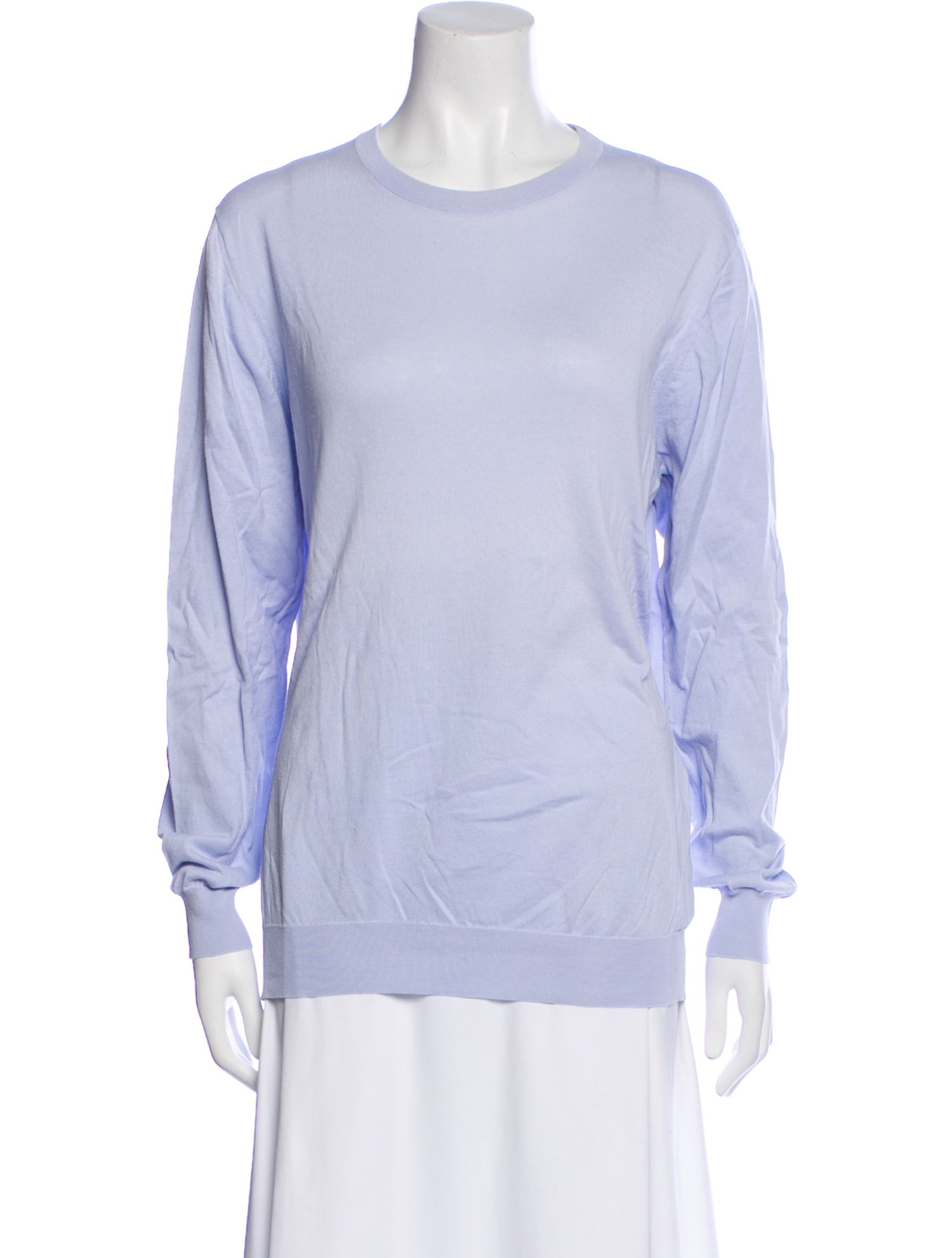 Kiton Crew Neck Long Sleeve Sweatshirt