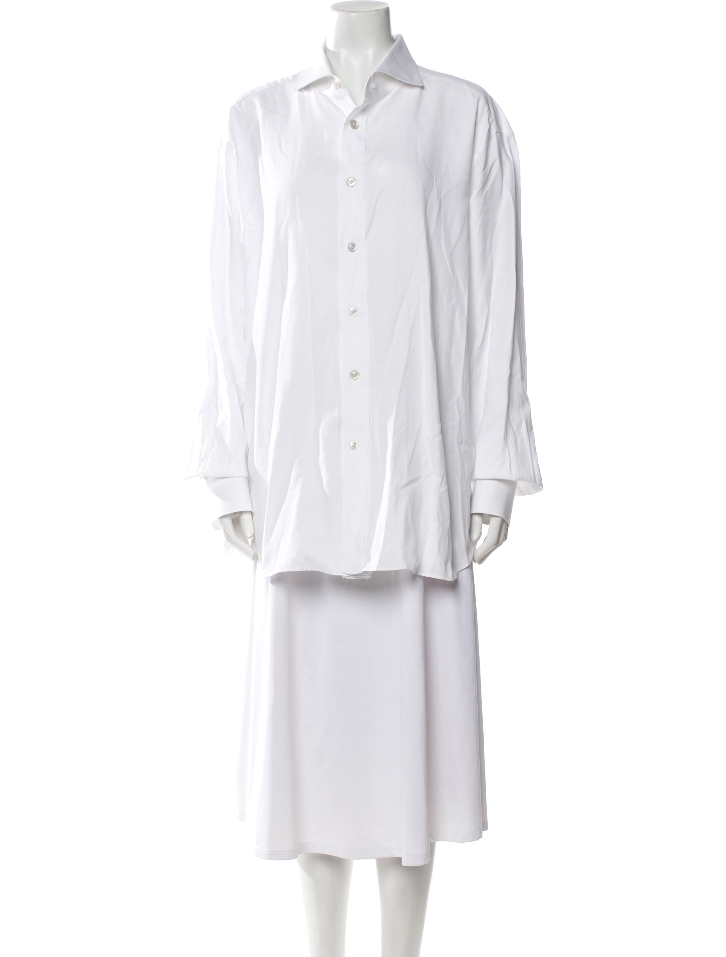 Kiton Long Sleeve Dress Shirt