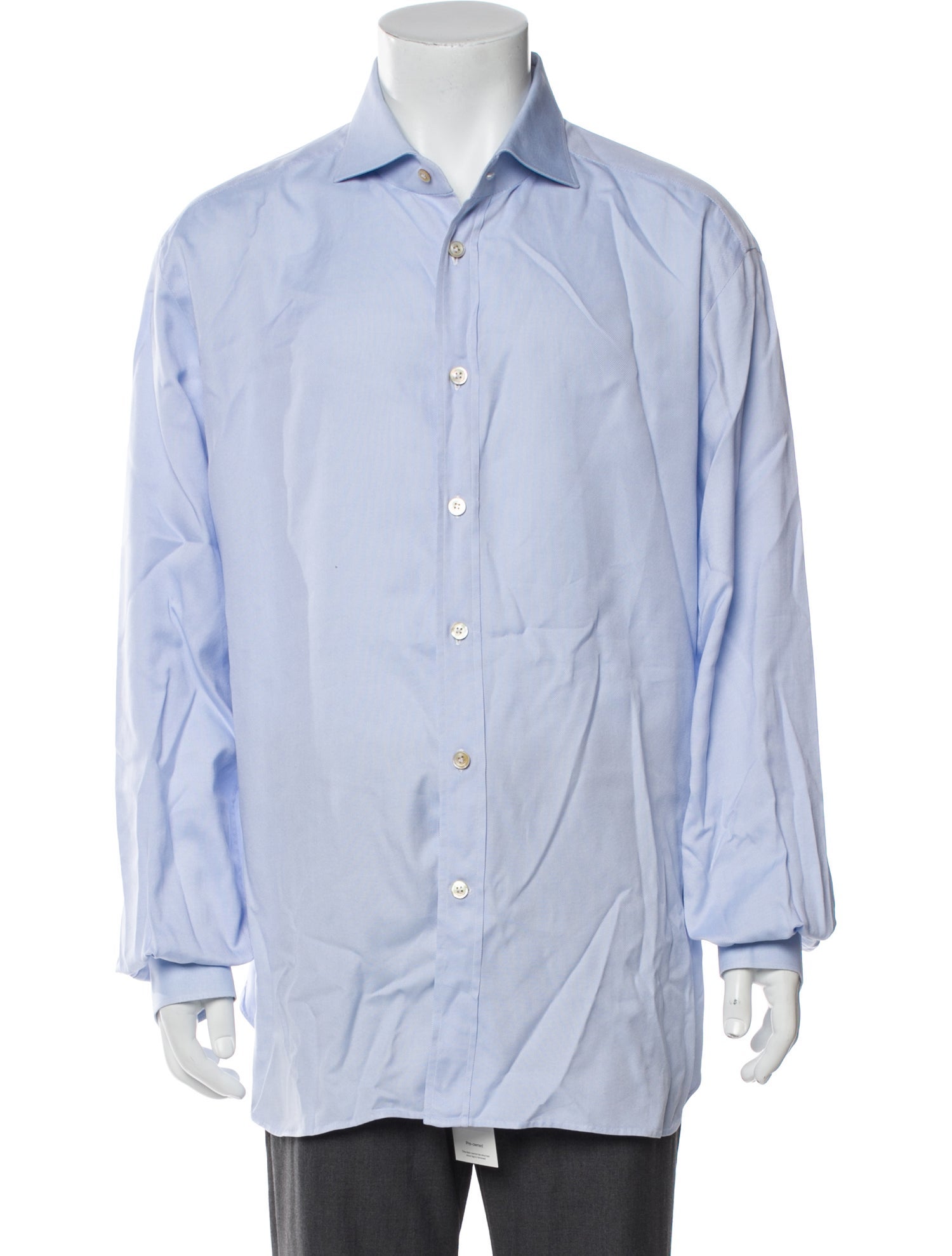 Kiton Long Sleeve Dress Shirt