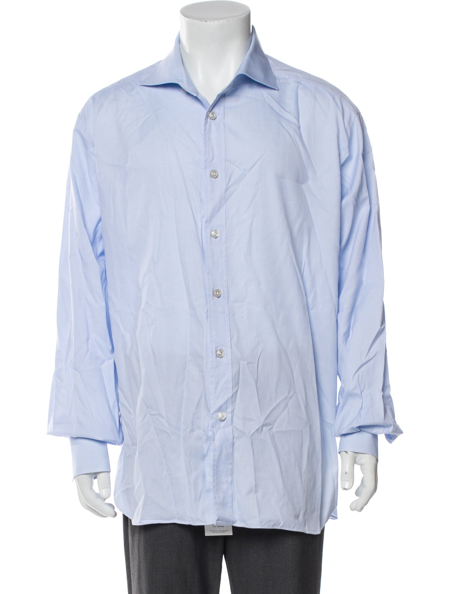 Kiton Long Sleeve Dress Shirt