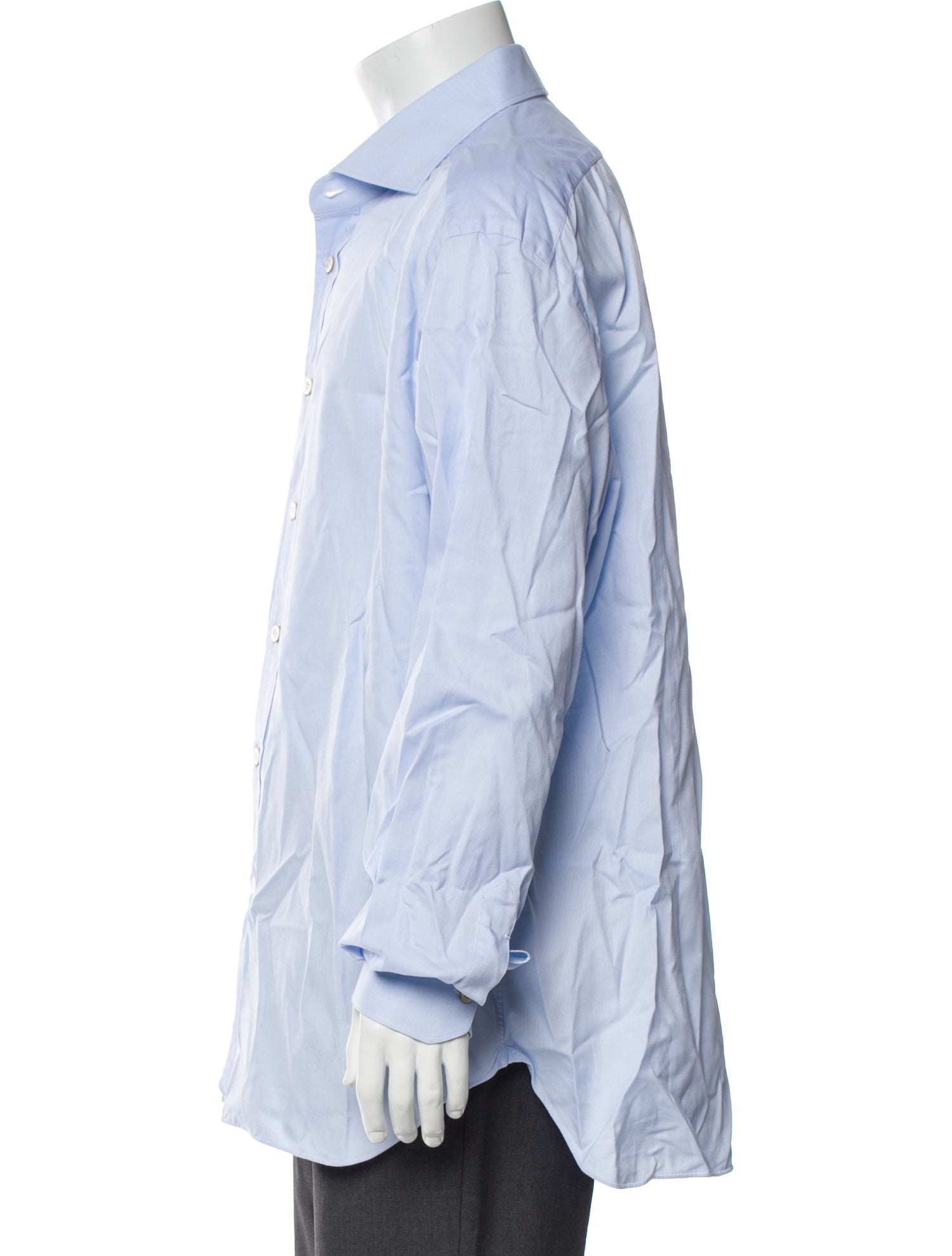 Kiton Long Sleeve Dress Shirt