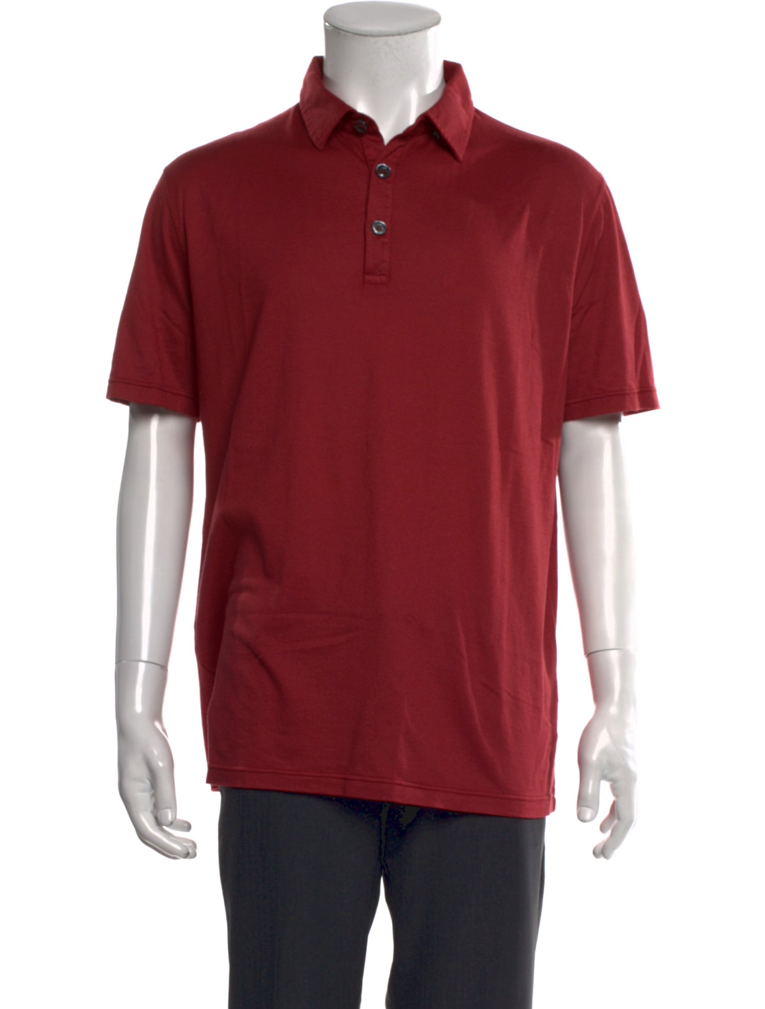 Kiton Collar Short Sleeve Polo Shirt