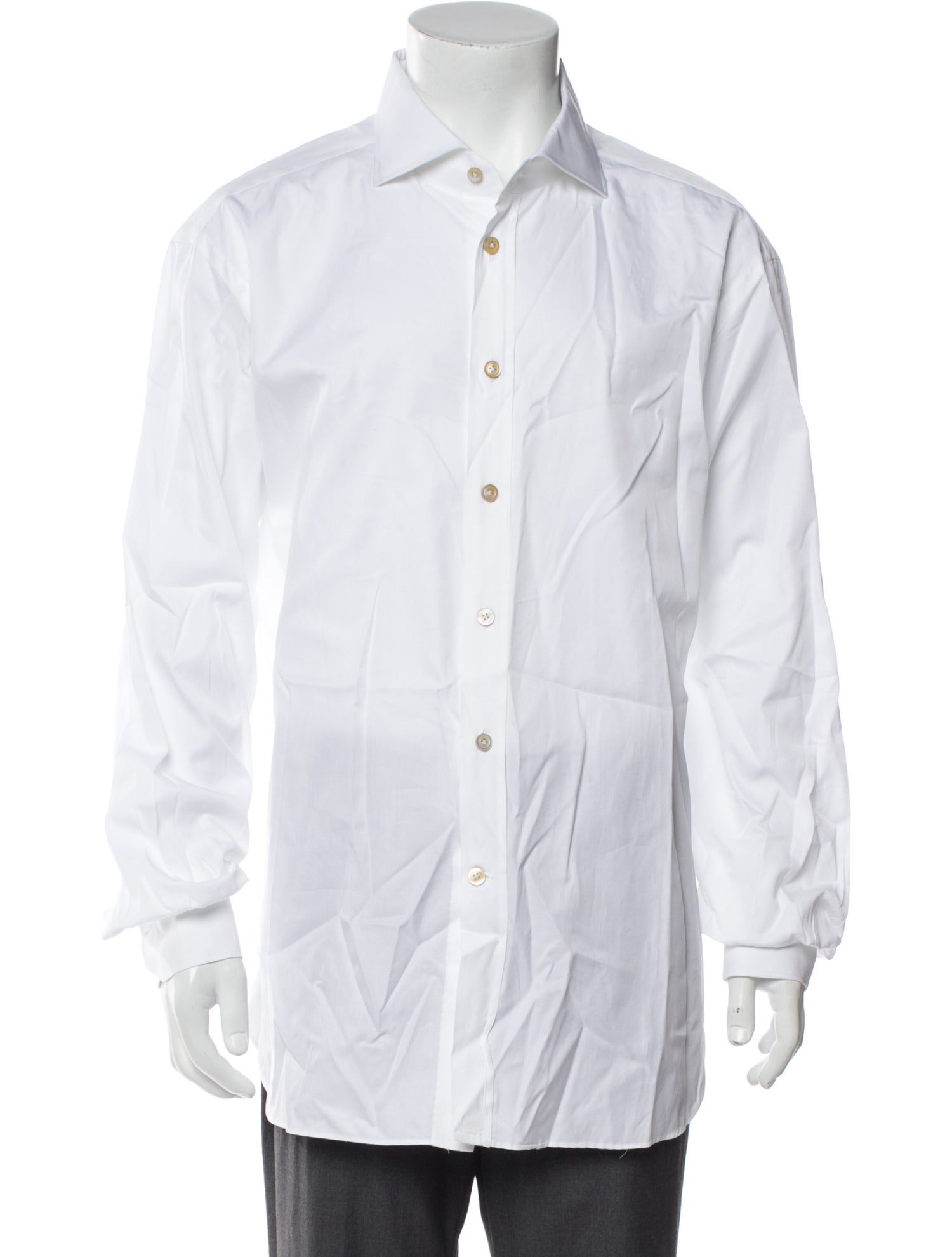 Kiton Long Sleeve Dress Shirt