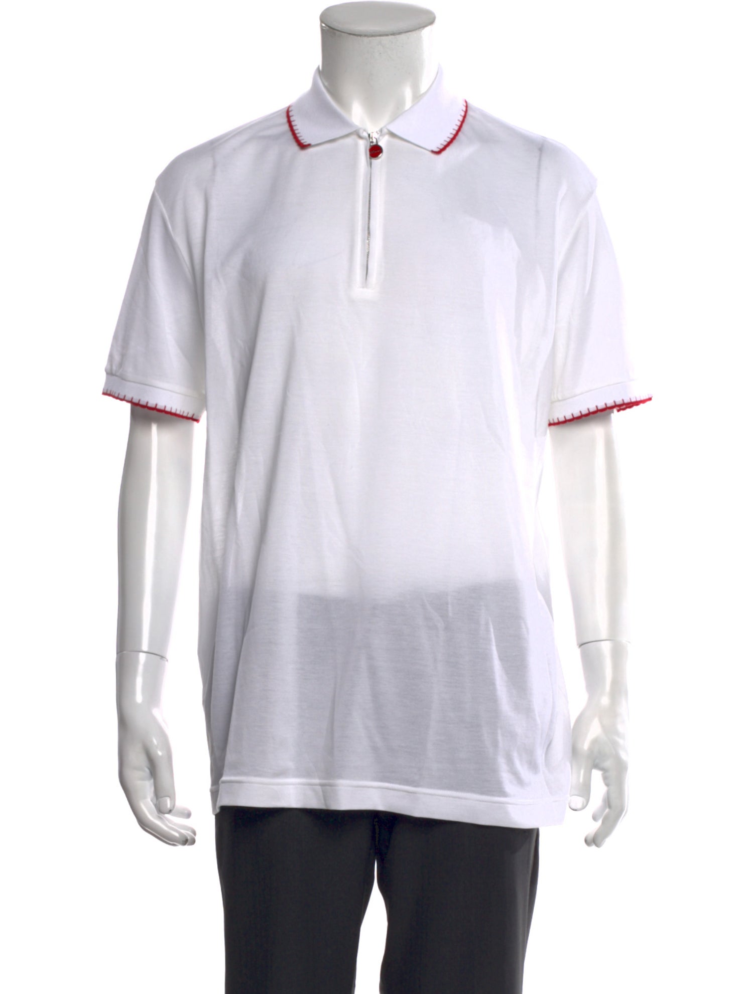 Kiton Collar Short Sleeve Polo Shirt