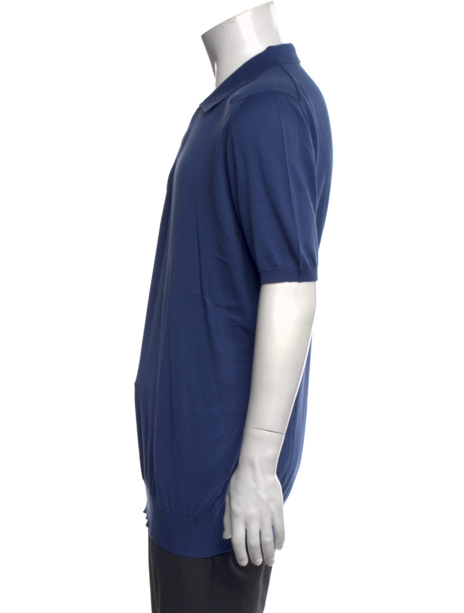 Kiton Collar Short Sleeve Polo Shirt