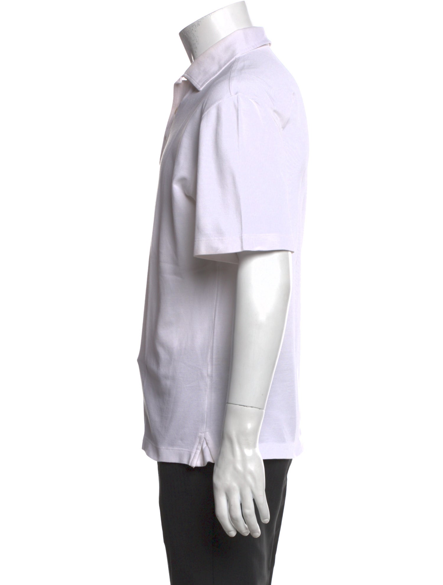 Kiton Collar Short Sleeve Polo Shirt