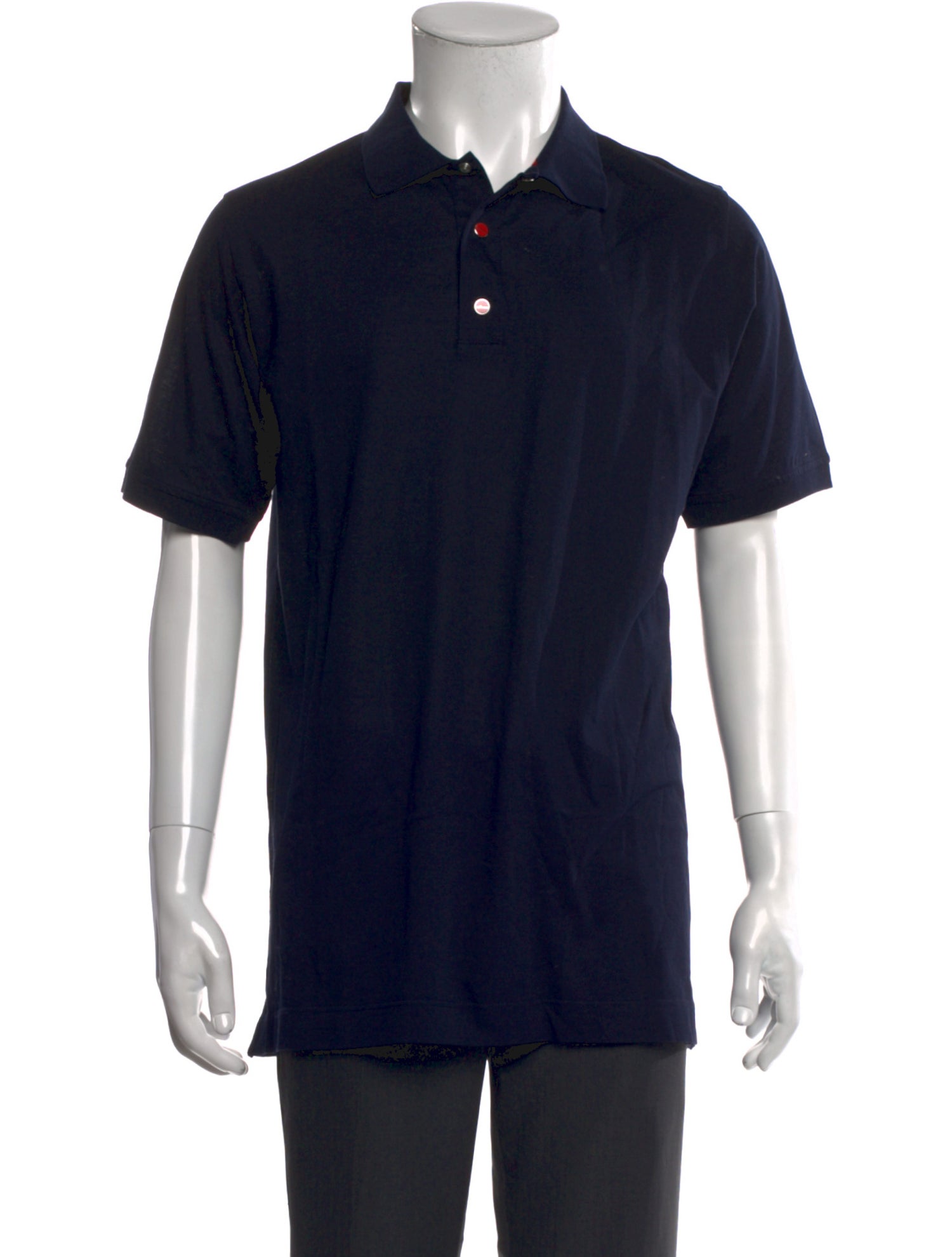 Kiton Collar Short Sleeve Polo Shirt
