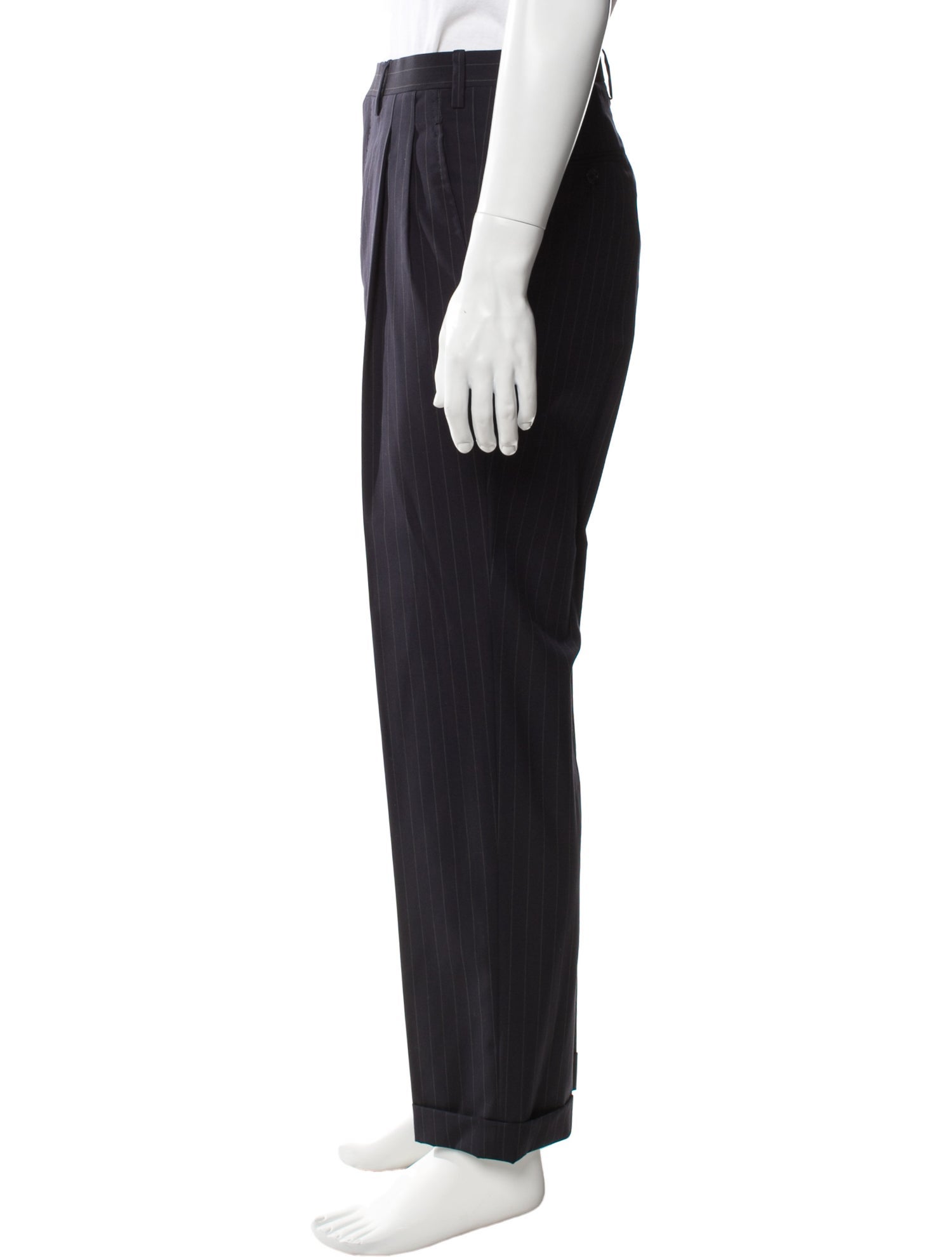 Kiton Striped Dress Pants