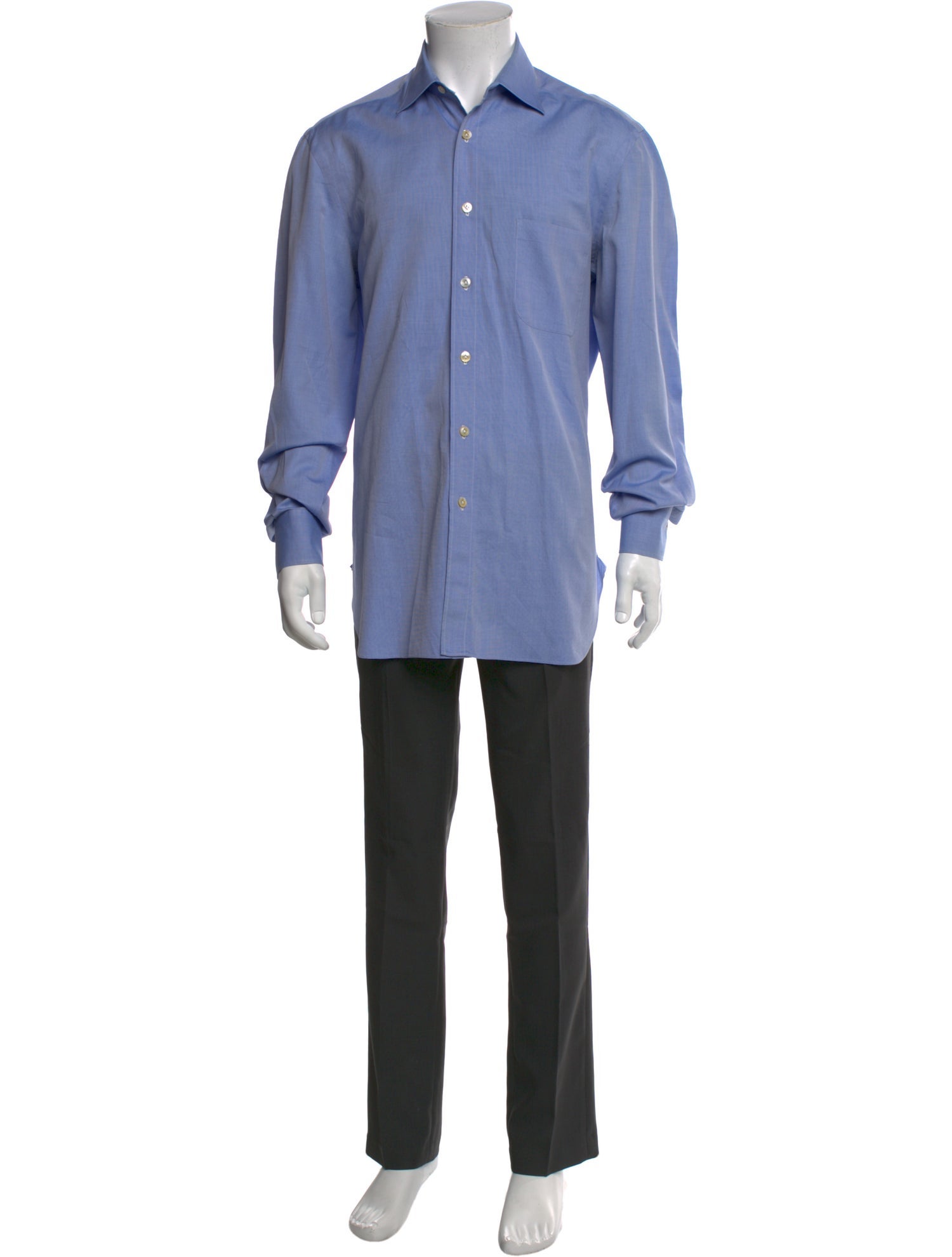 Kiton Long Sleeve Dress Shirt
