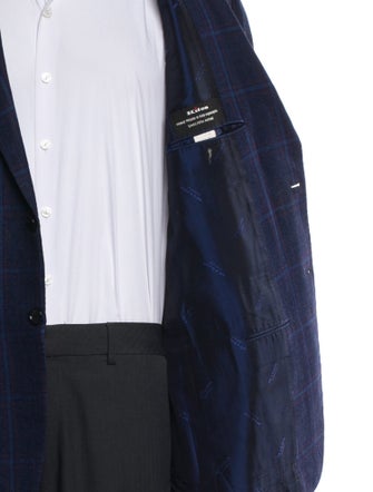 Kiton Cashmere Patterned Blazer