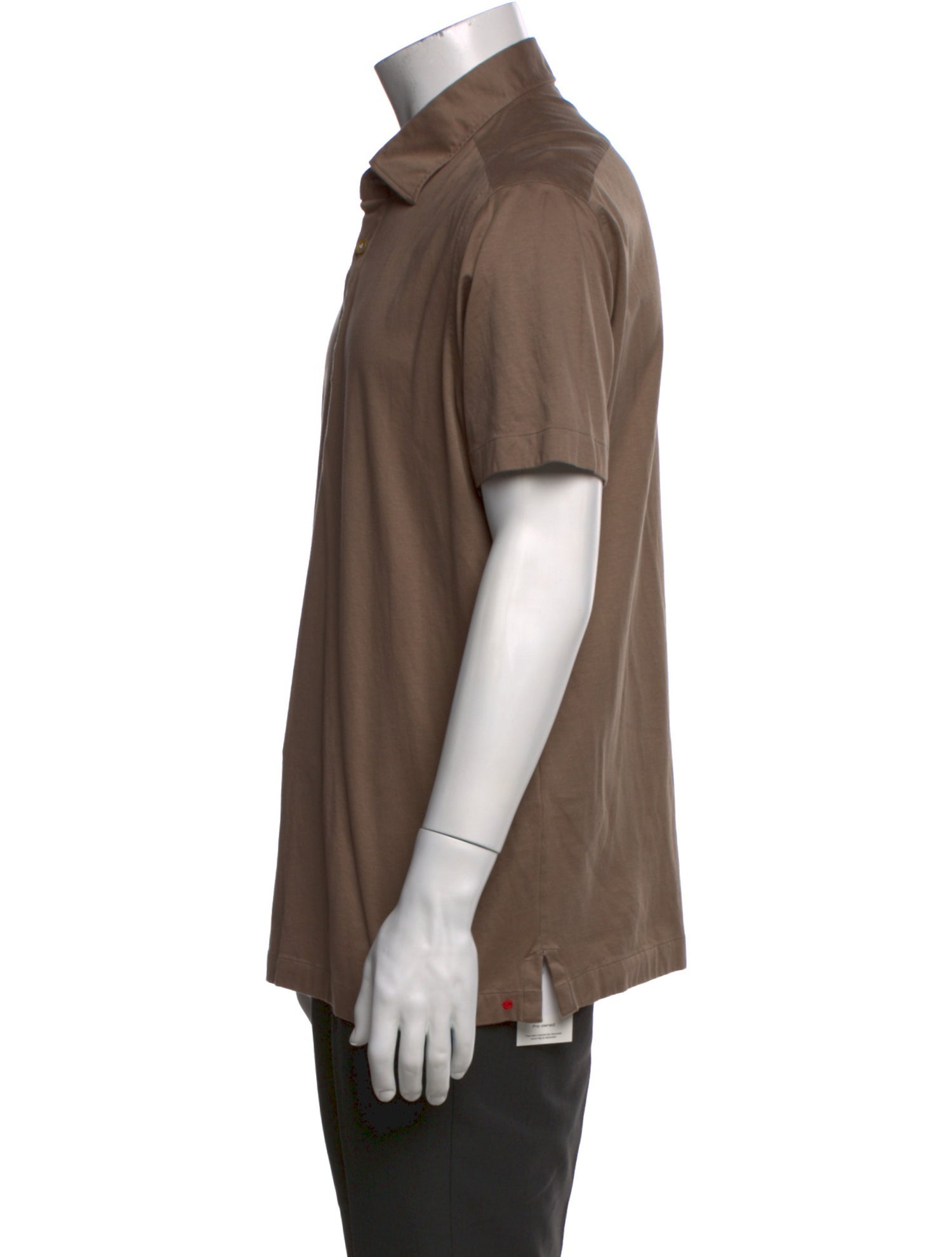 Kiton Crew Neck Short Sleeve Polo Shirt