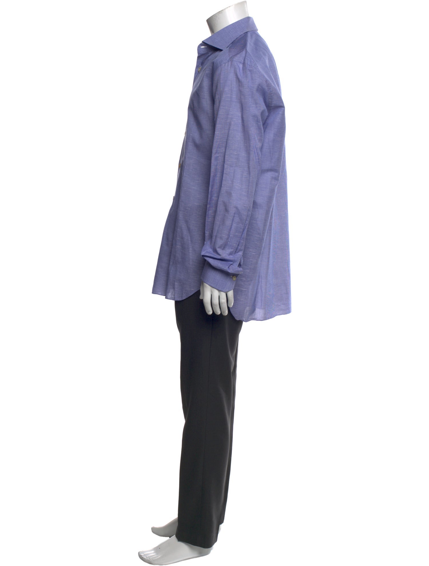 Kiton Long Sleeve Dress Shirt