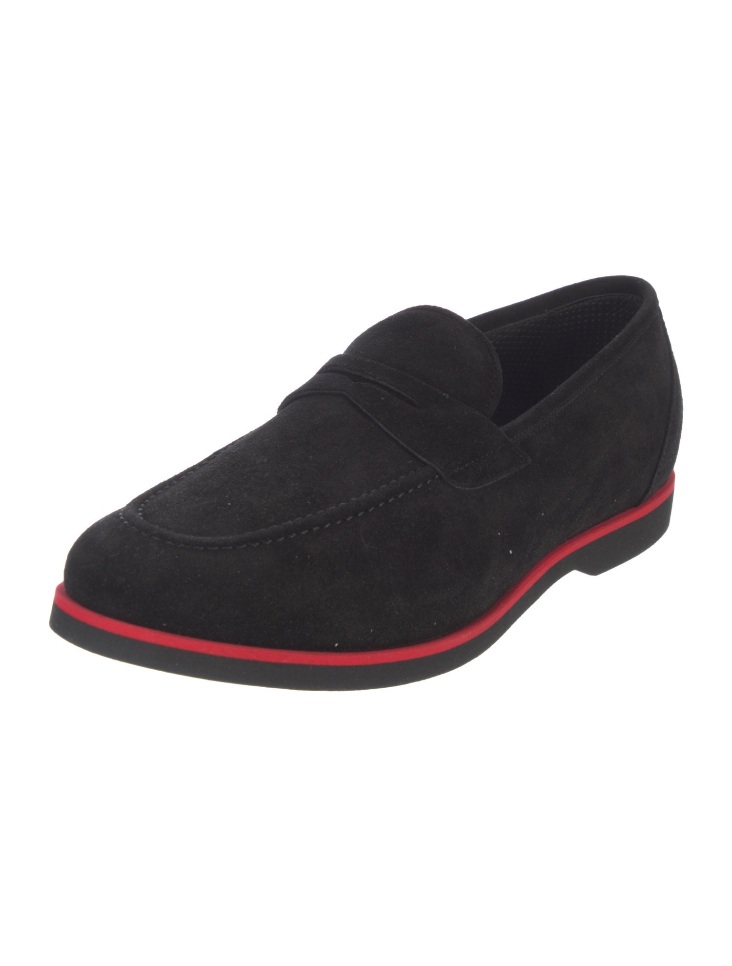 Kiton Suede Dress Loafers
