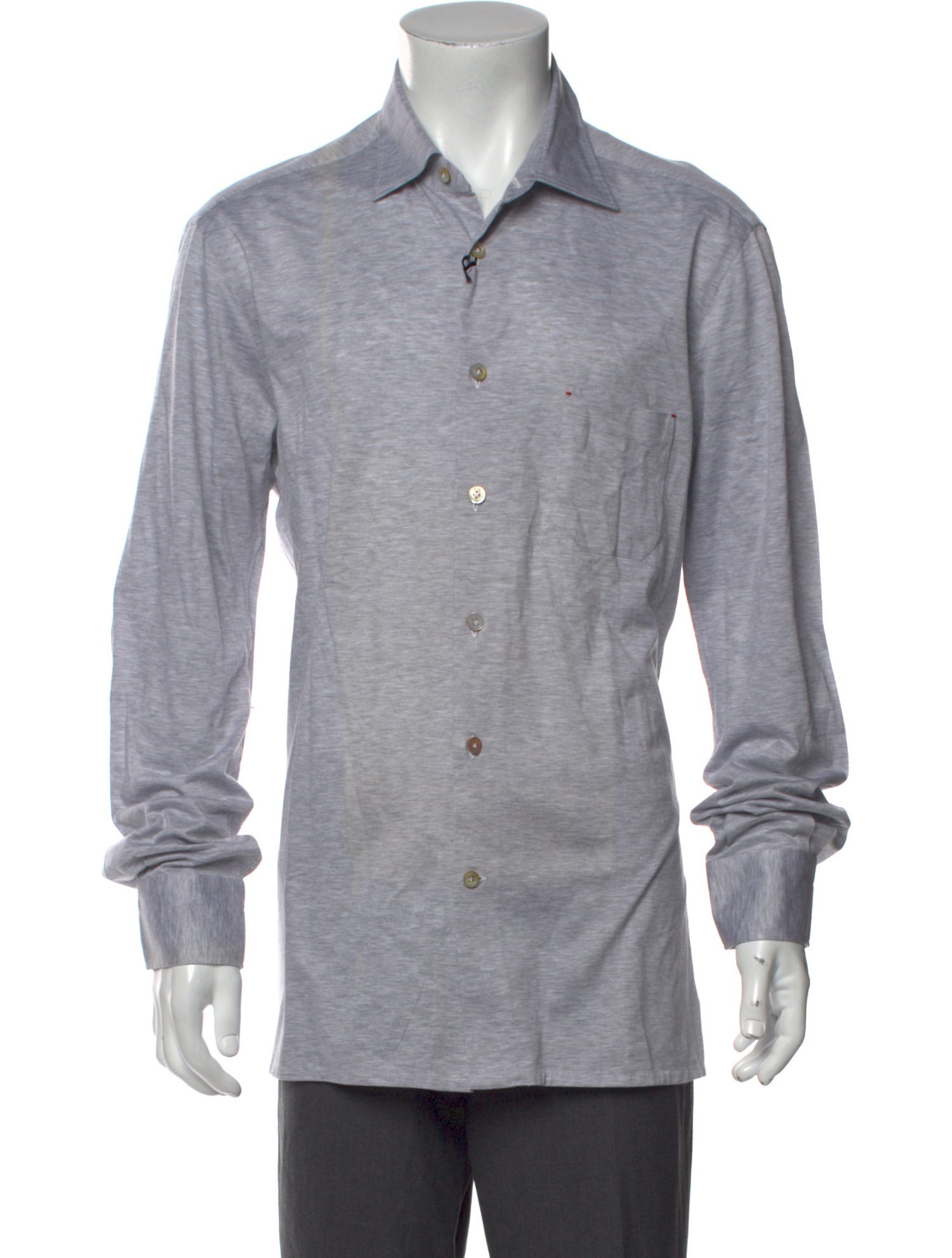 Kiton Long Sleeve Dress Shirt