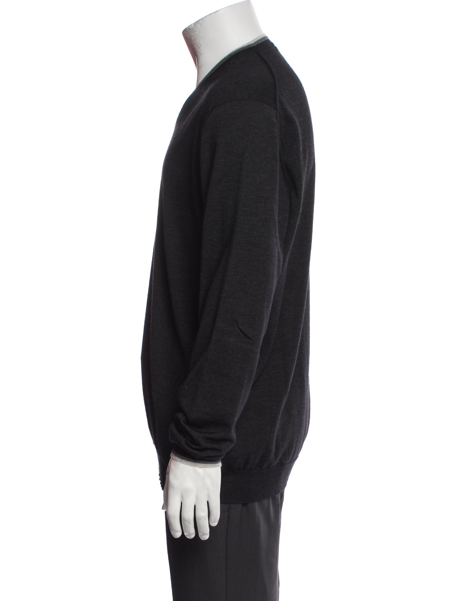 Kiton Cashmere V-Neck Pullover