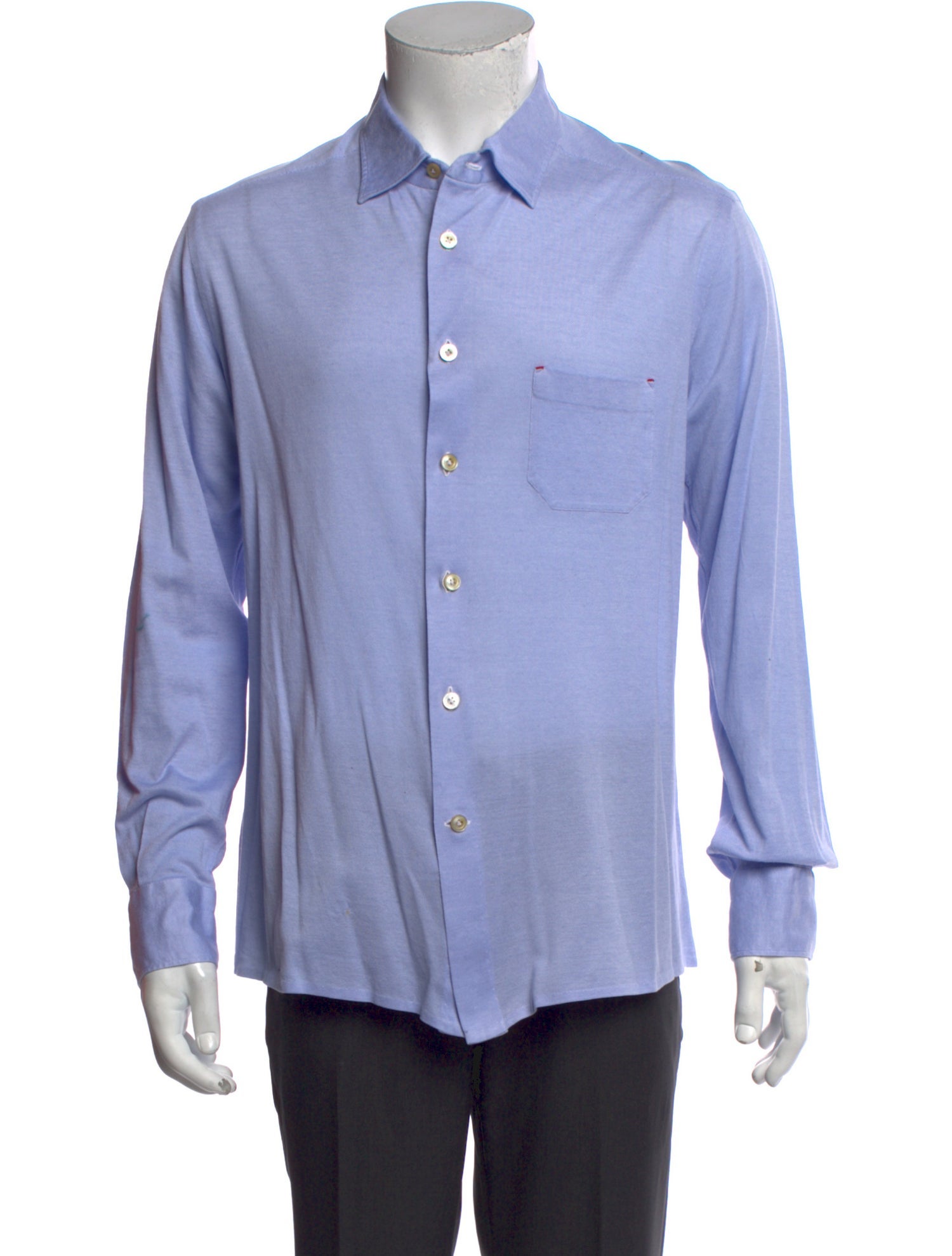 Kiton Long Sleeve Dress Shirt