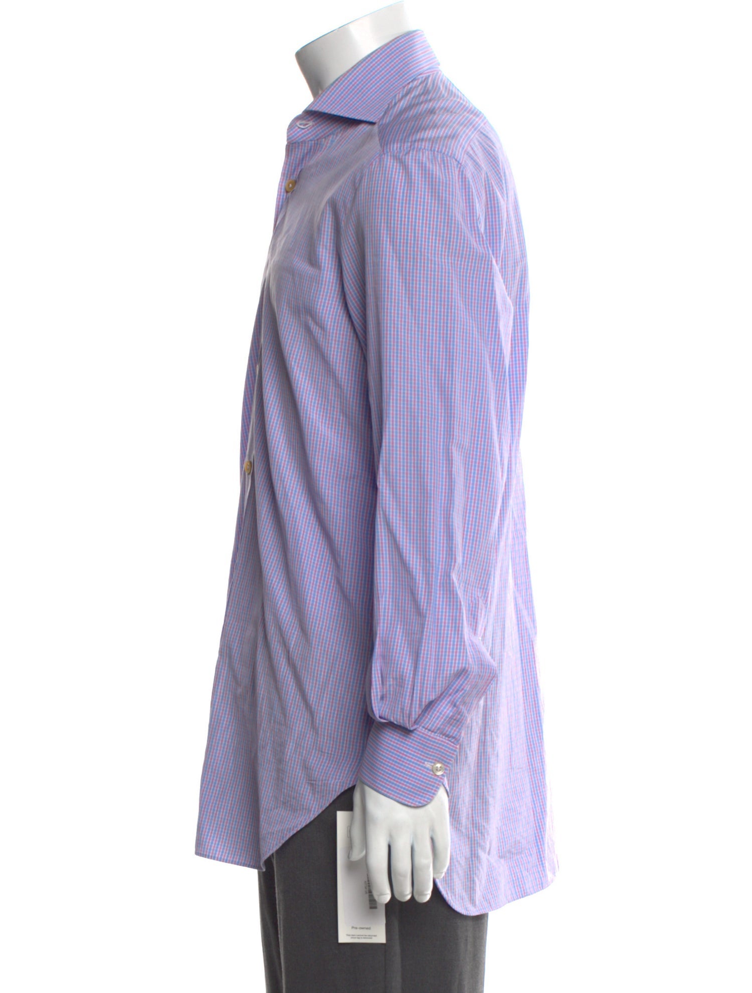 Kiton Striped Long Sleeve Shirt