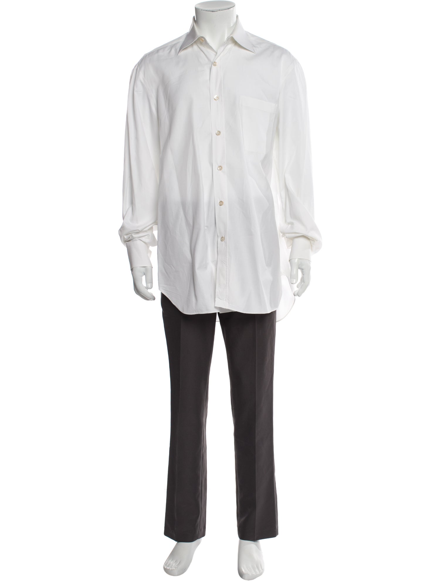 Kiton Long Sleeve Dress Shirt