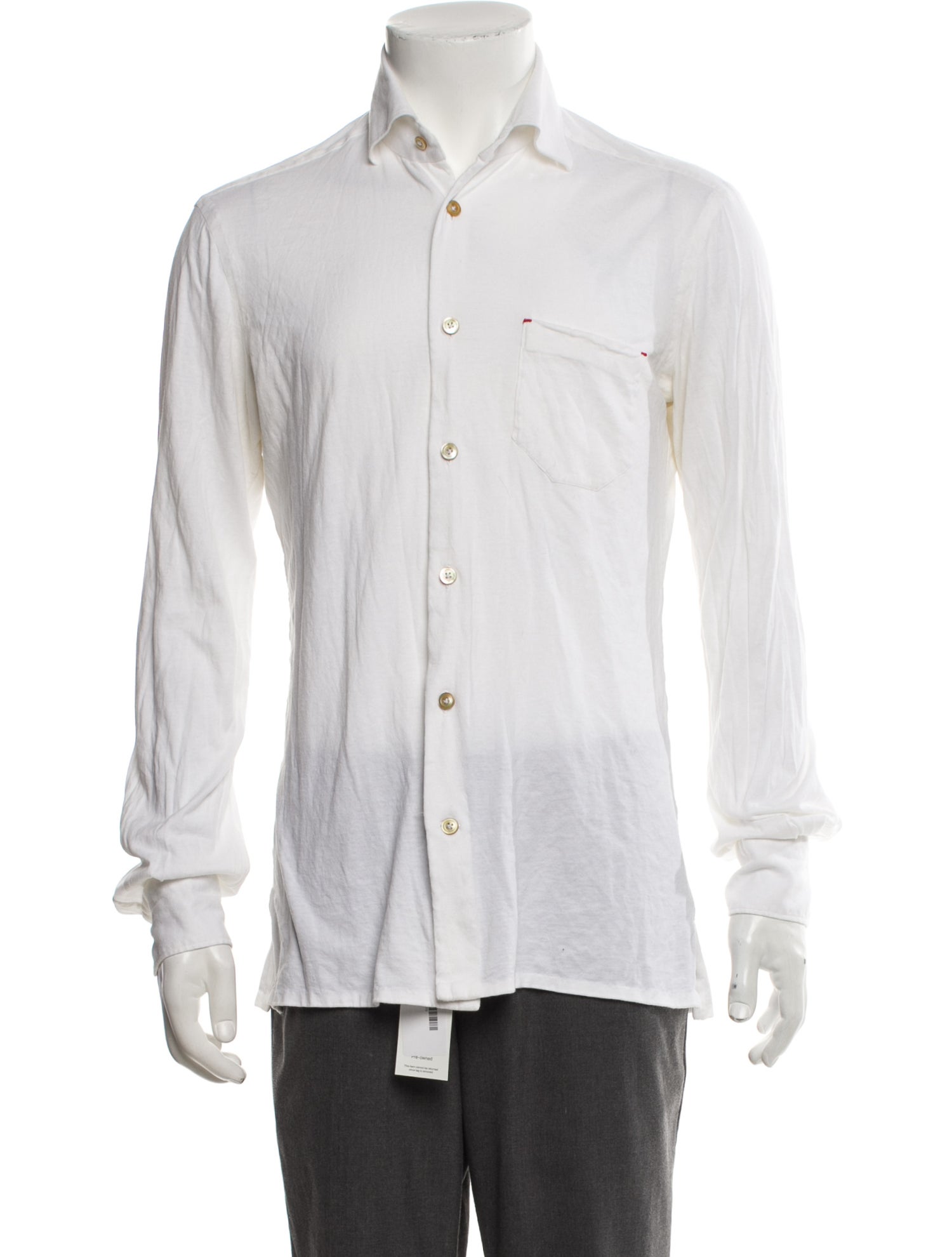 Kiton Long Sleeve Dress Shirt