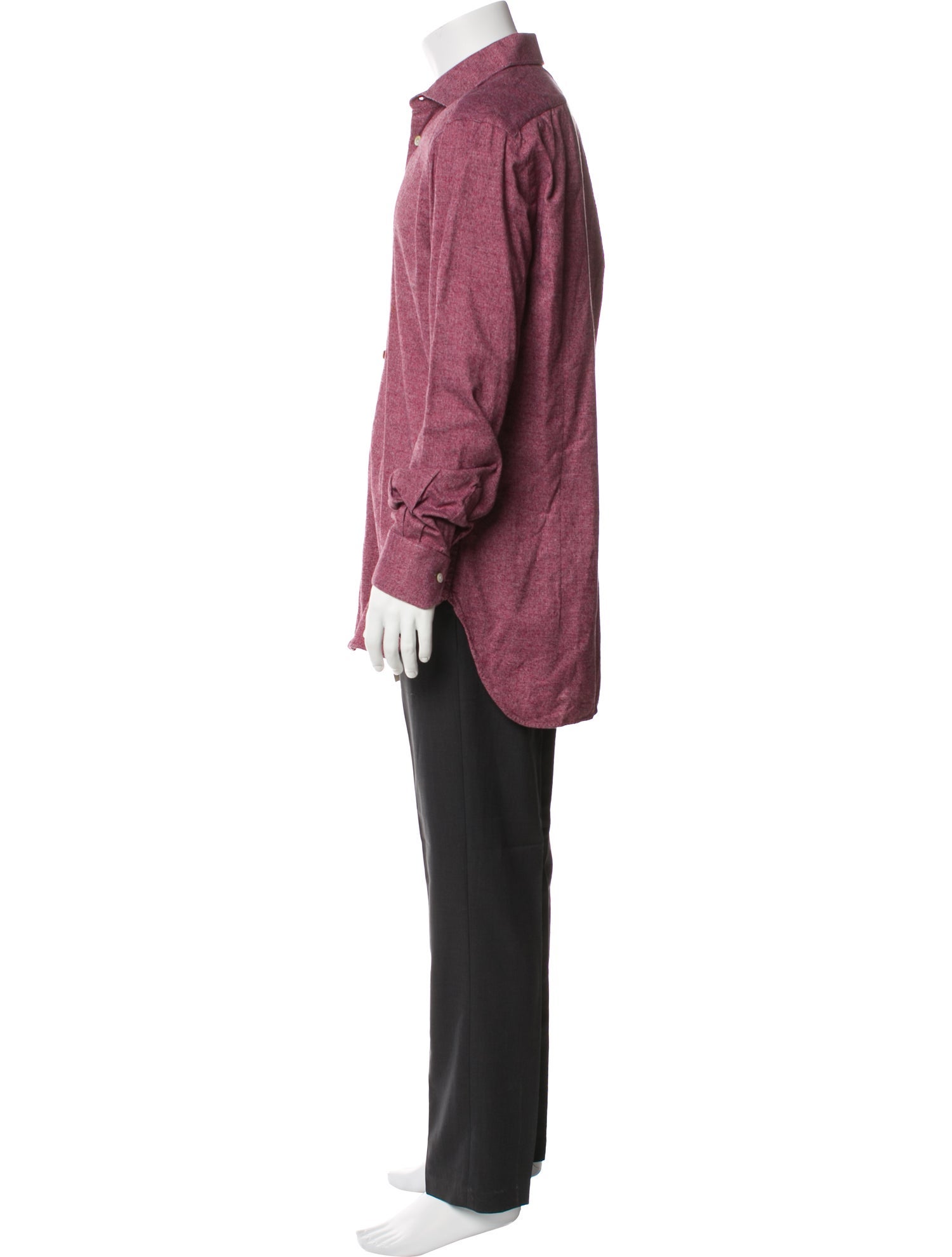 Kiton Long Sleeve Dress Shirt