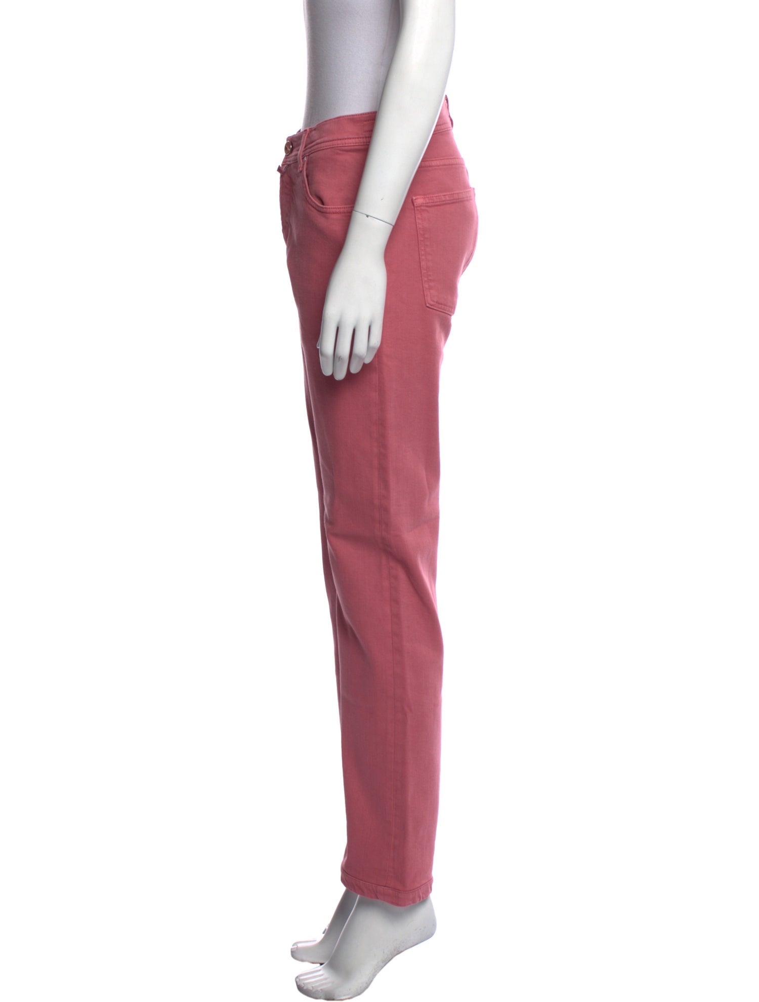 Kiton High-Rise Straight Leg Jeans