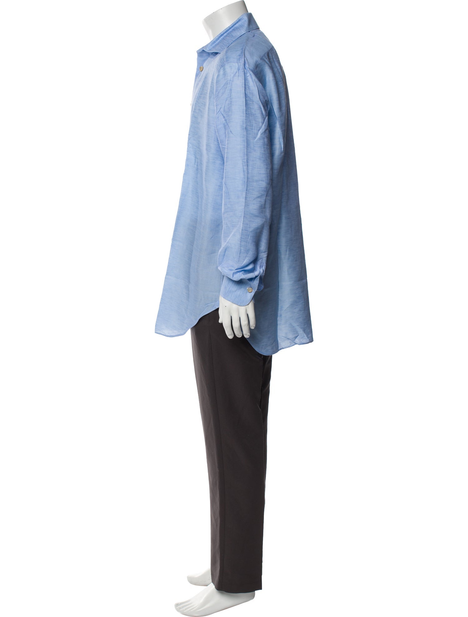 Kiton Long Sleeve Dress Shirt