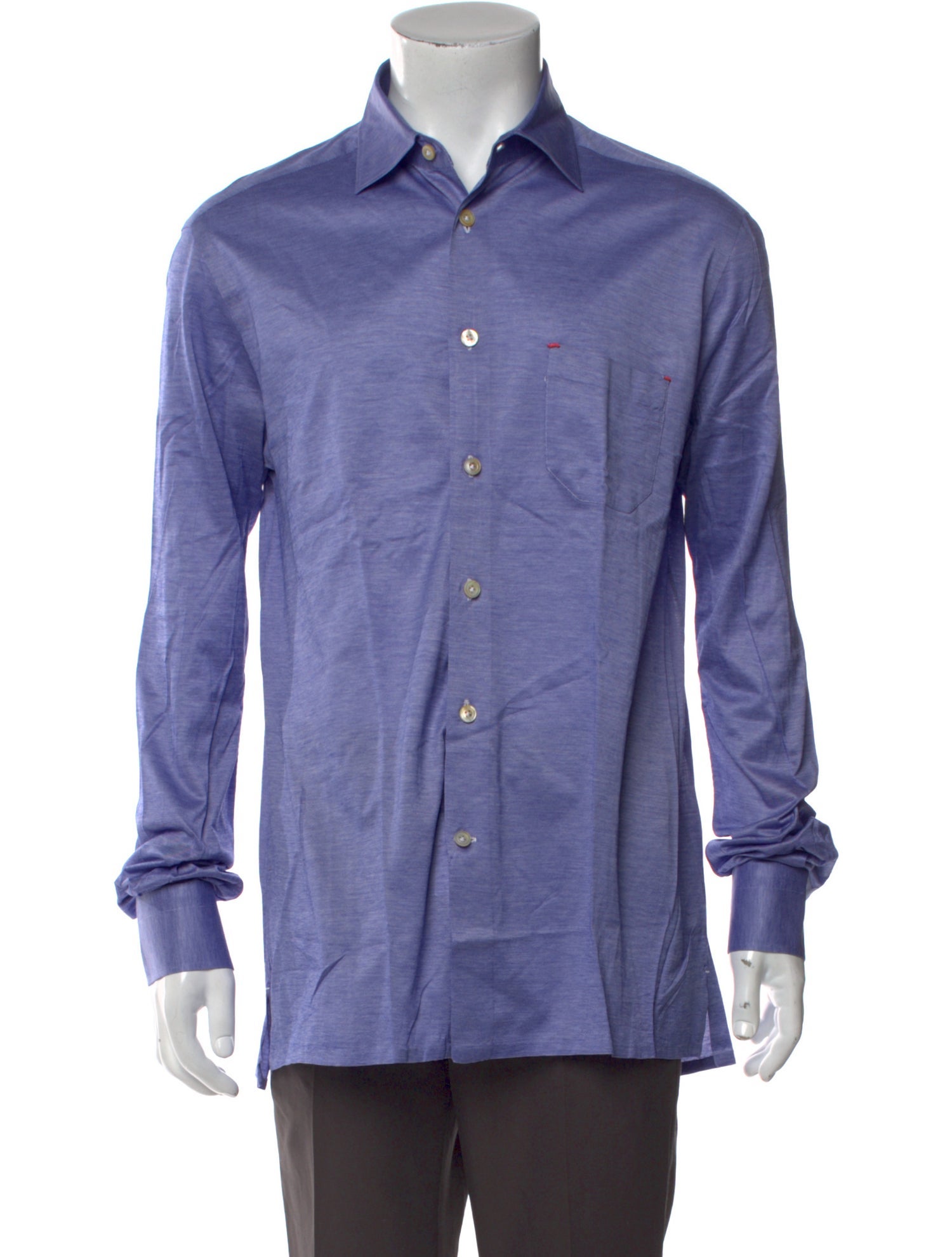 Kiton Long Sleeve Dress Shirt