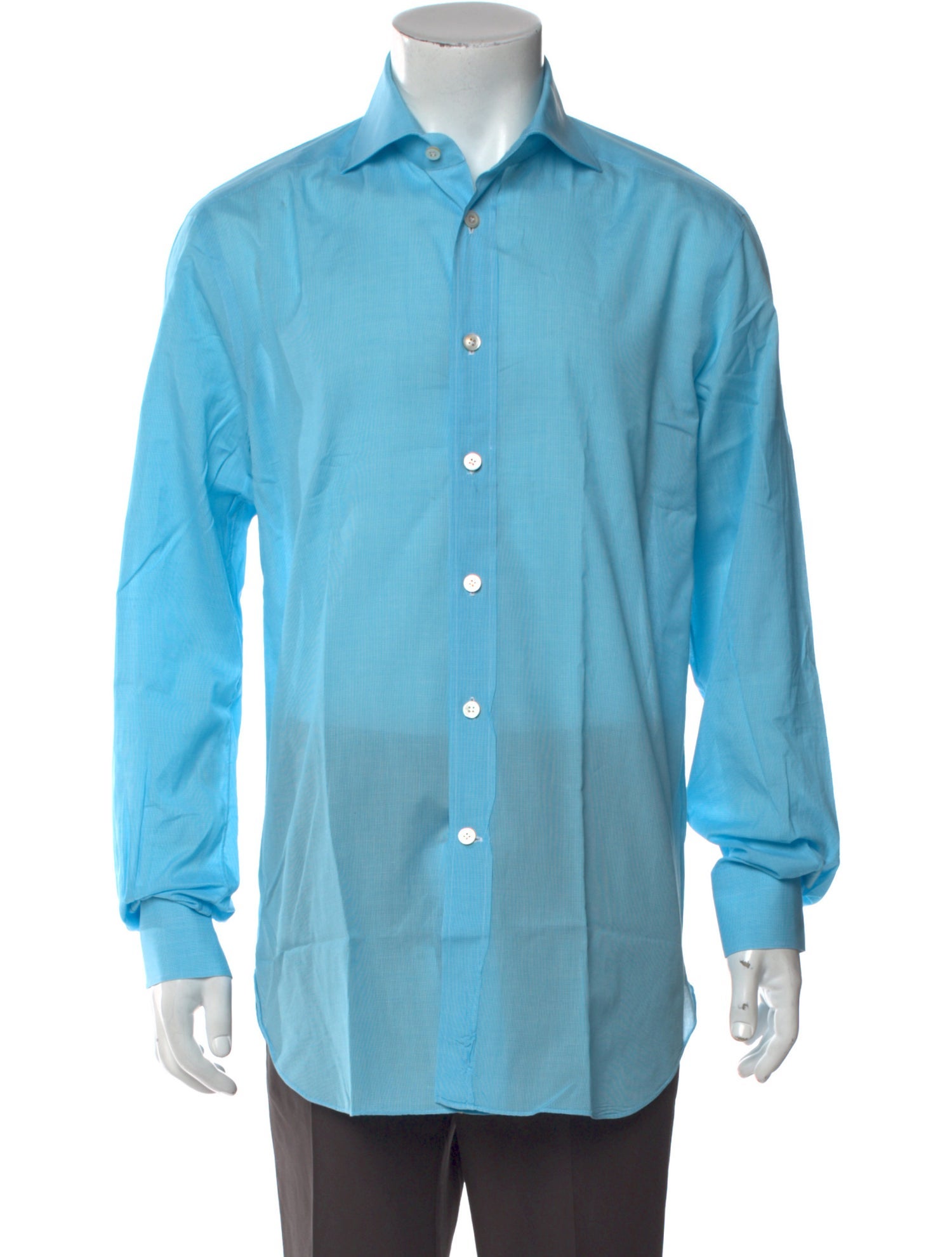 Kiton Long Sleeve Dress Shirt
