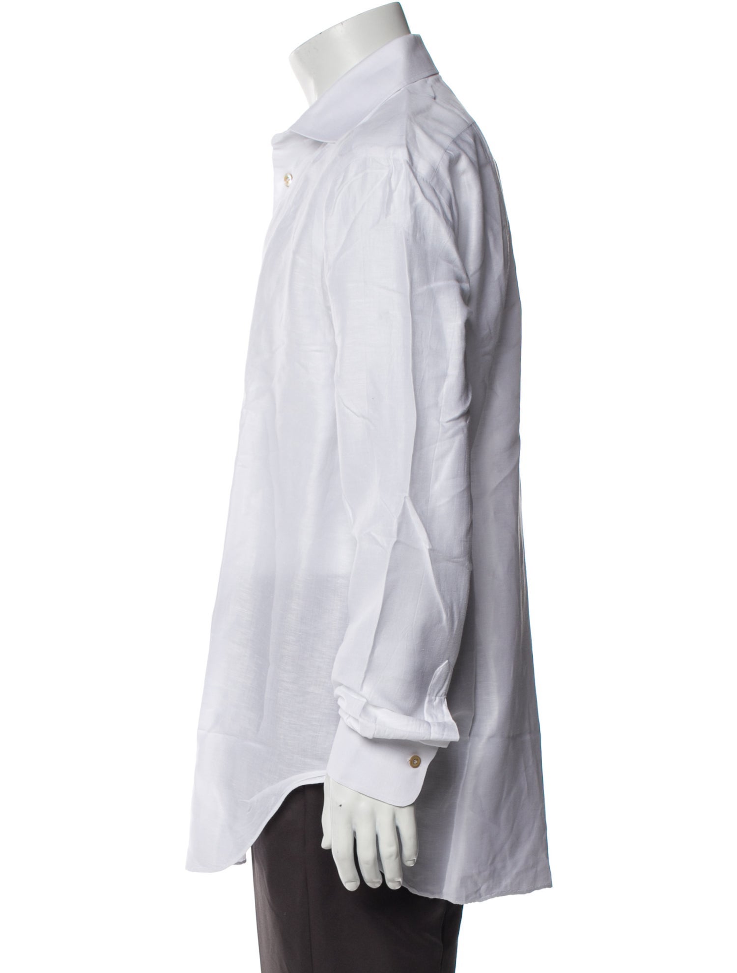 Kiton Long Sleeve Dress Shirt