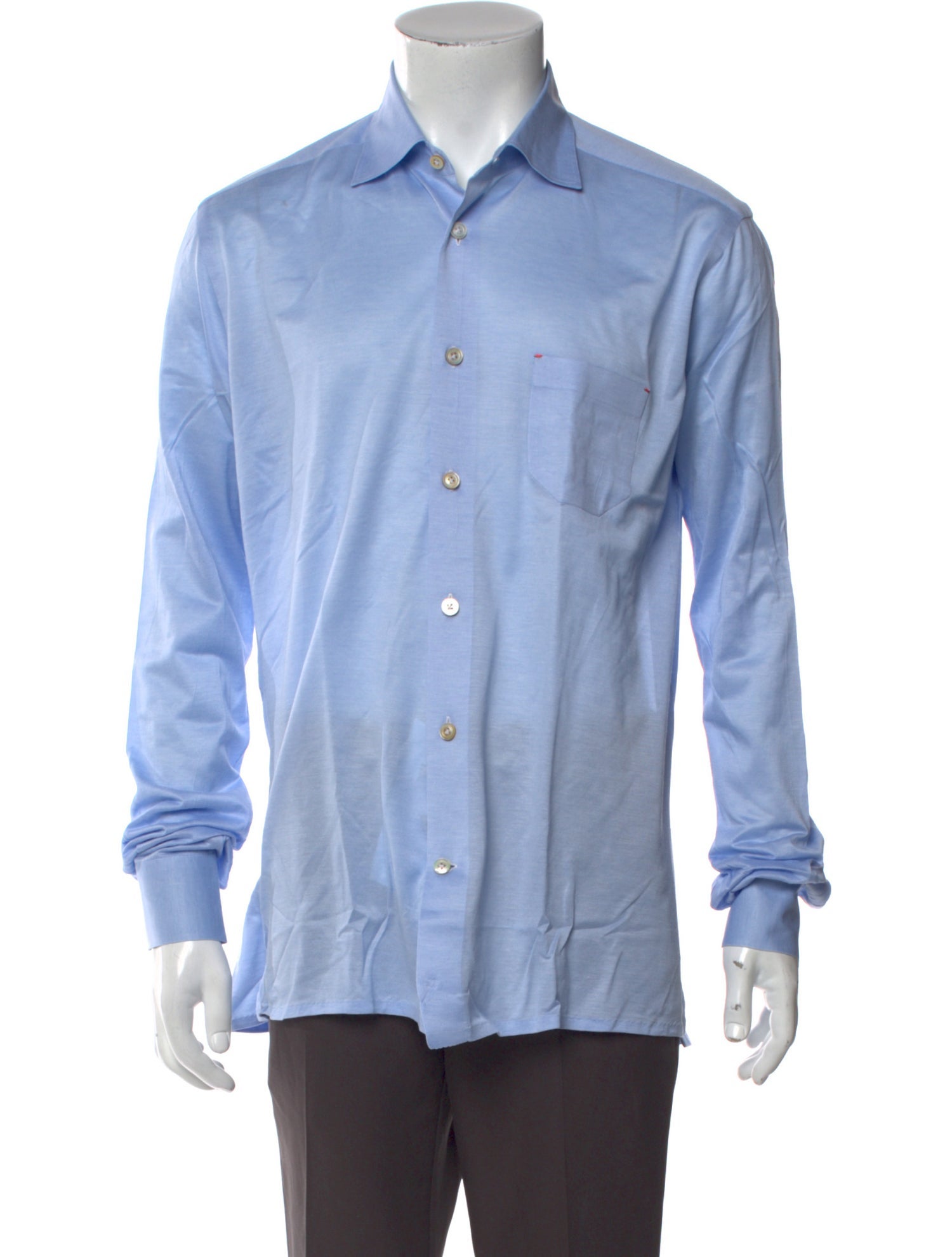 Kiton Long Sleeve Dress Shirt