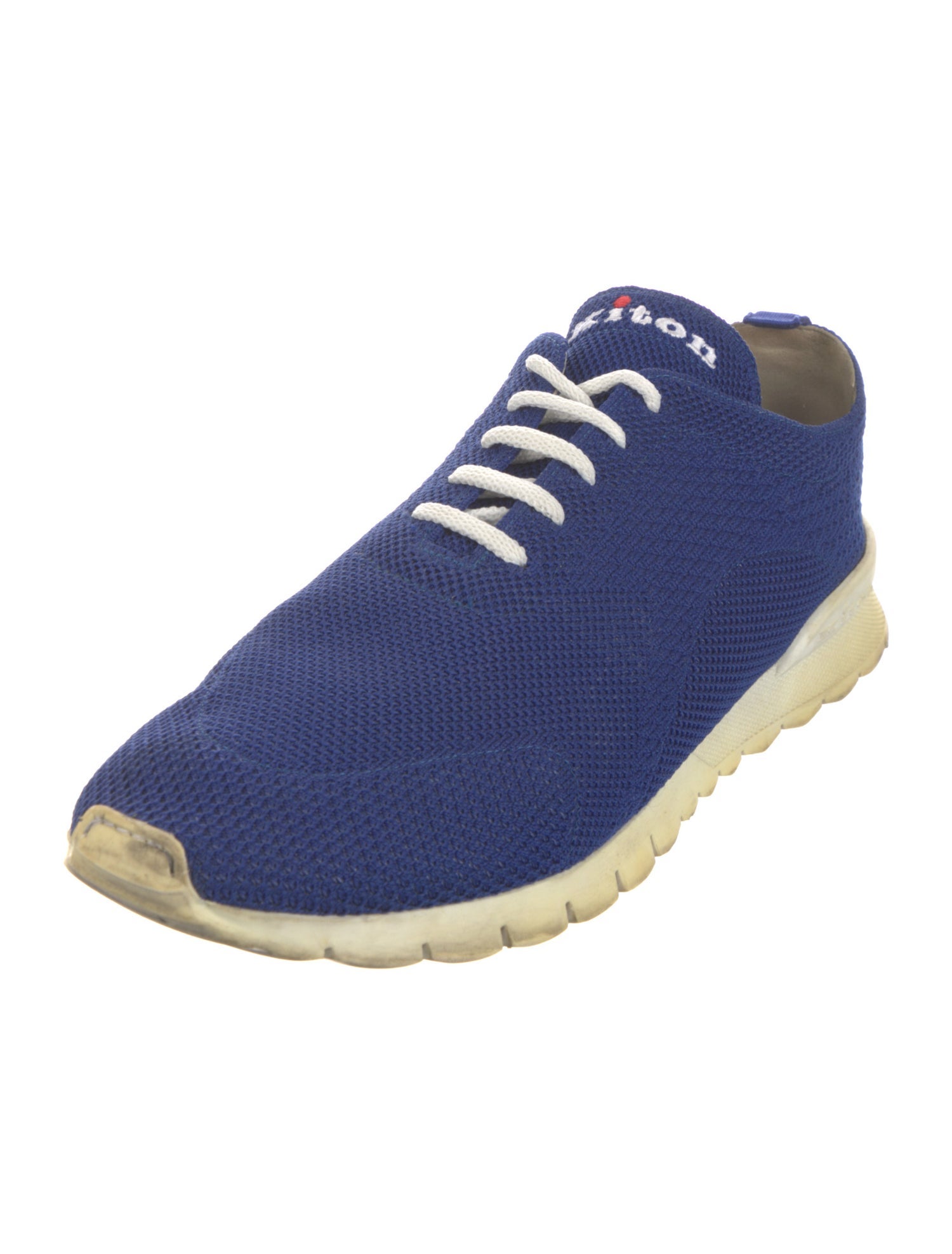 Kiton Mesh Accents Athletic Sneakers