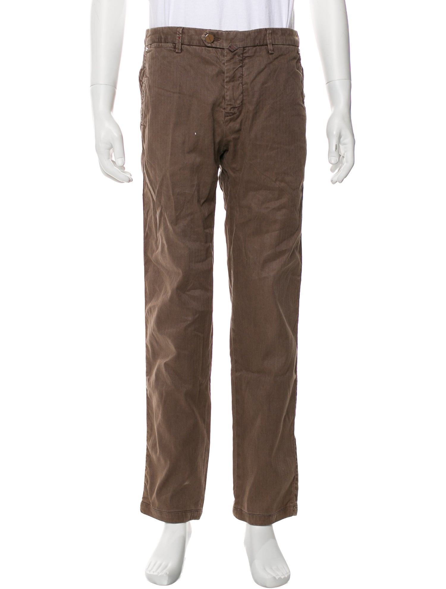 Kiton Linen Corduroy Pants