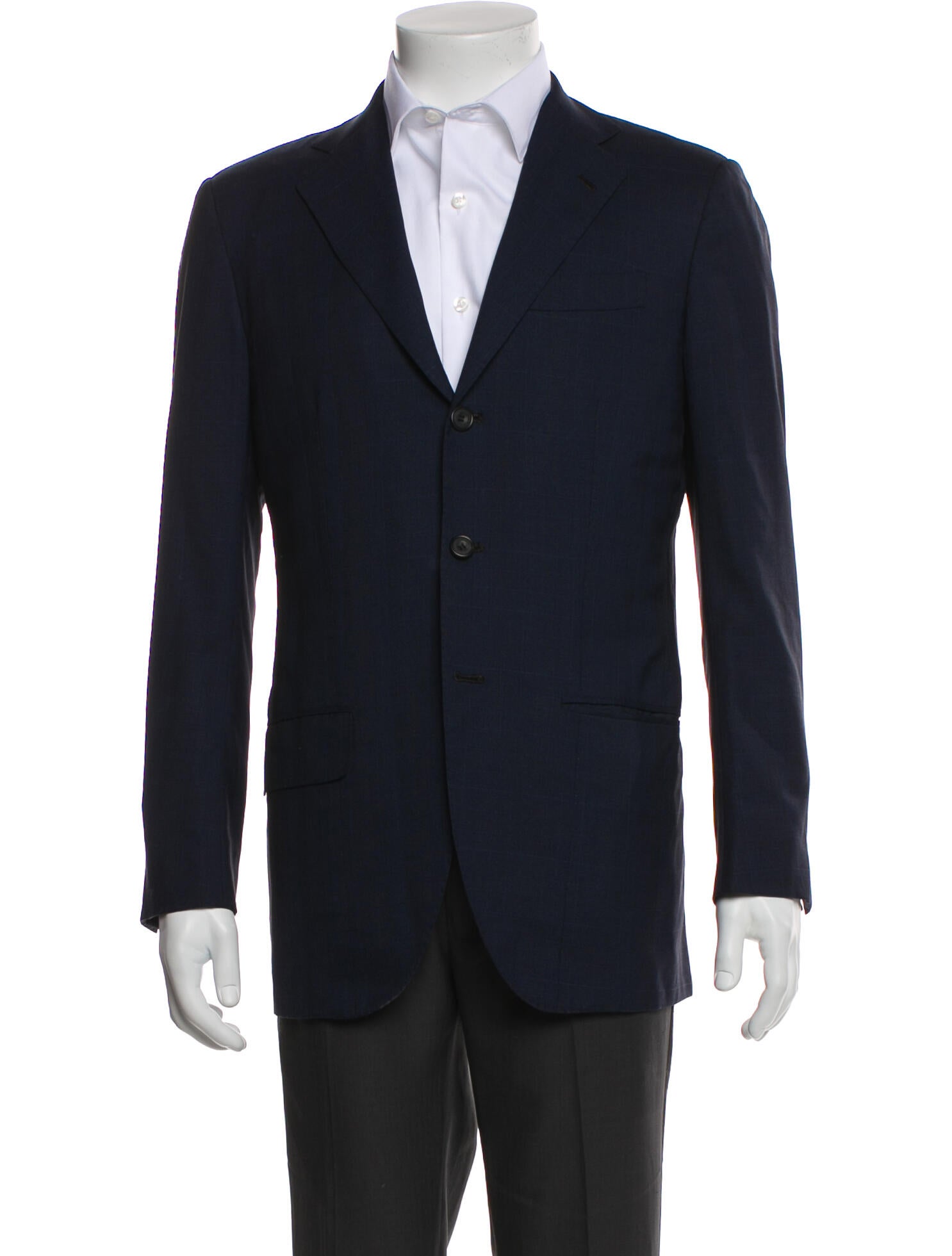 Kiton Wool Overcoat