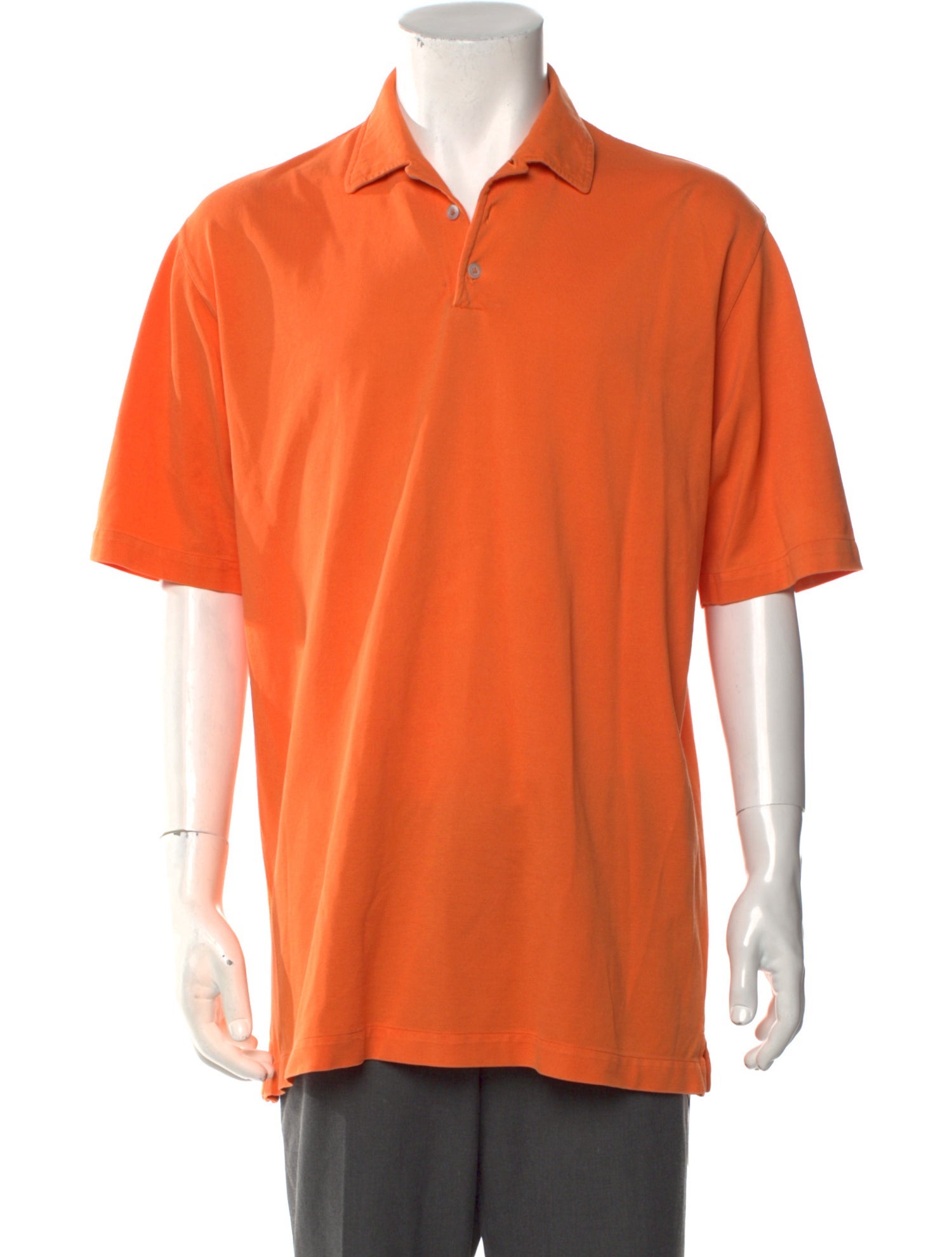 Kiton Crew Neck Short Sleeve Polo Shirt