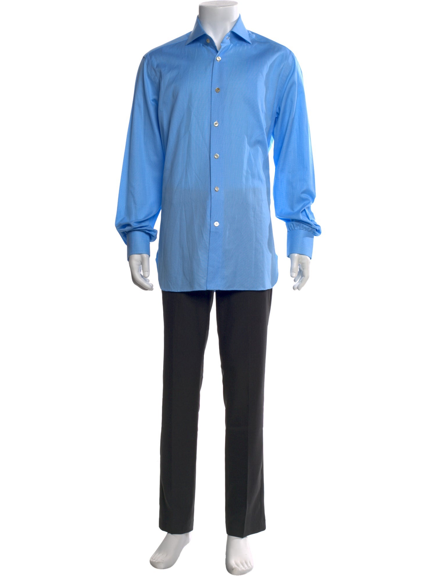 Kiton Long Sleeve Dress Shirt