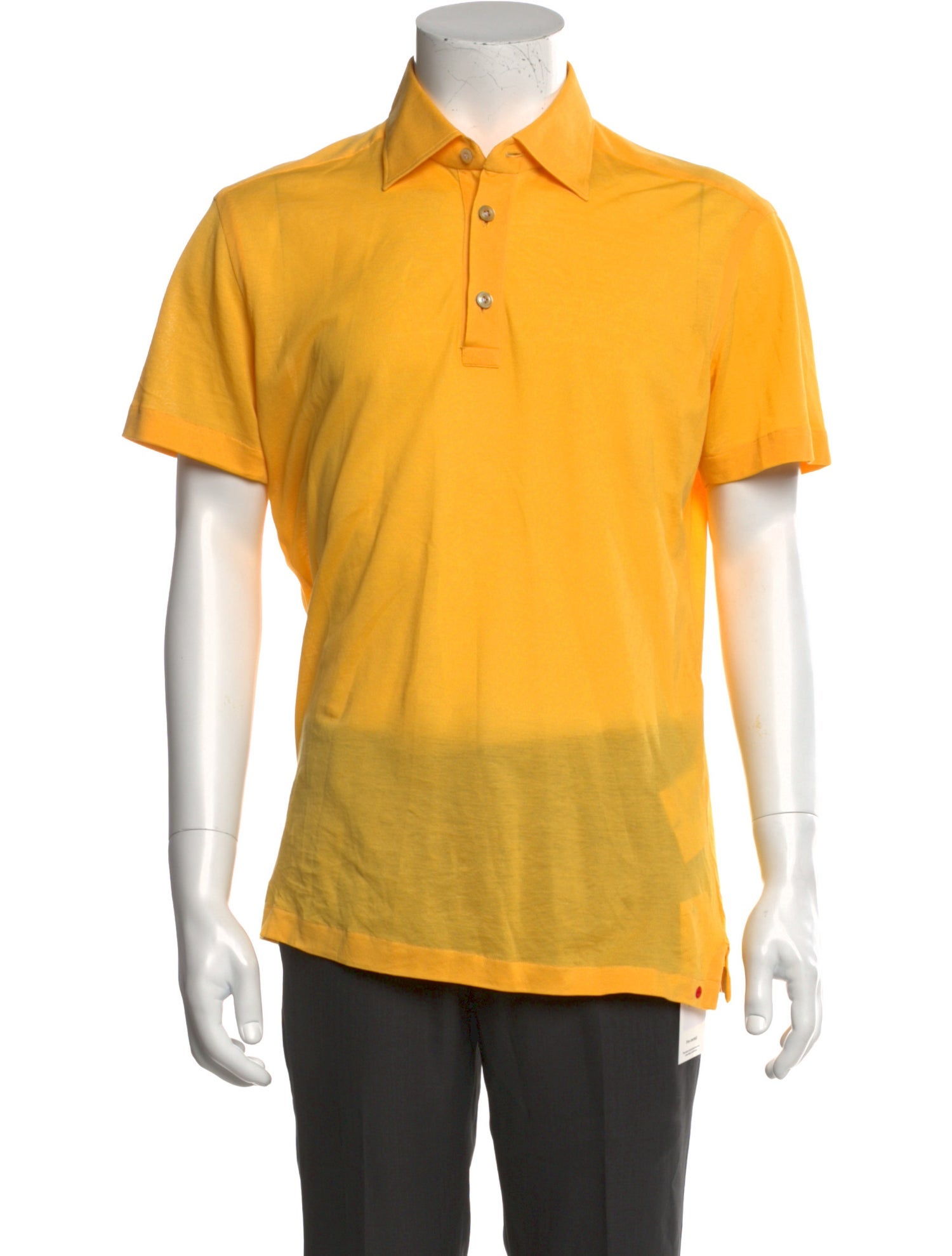 Kiton Crew Neck Short Sleeve Polo Shirt