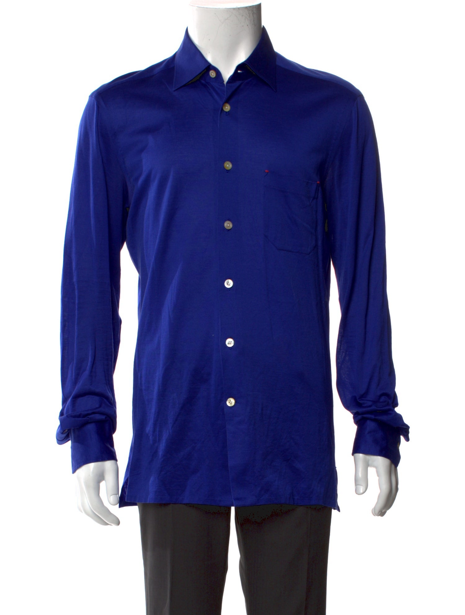Kiton Long Sleeve Dress Shirt