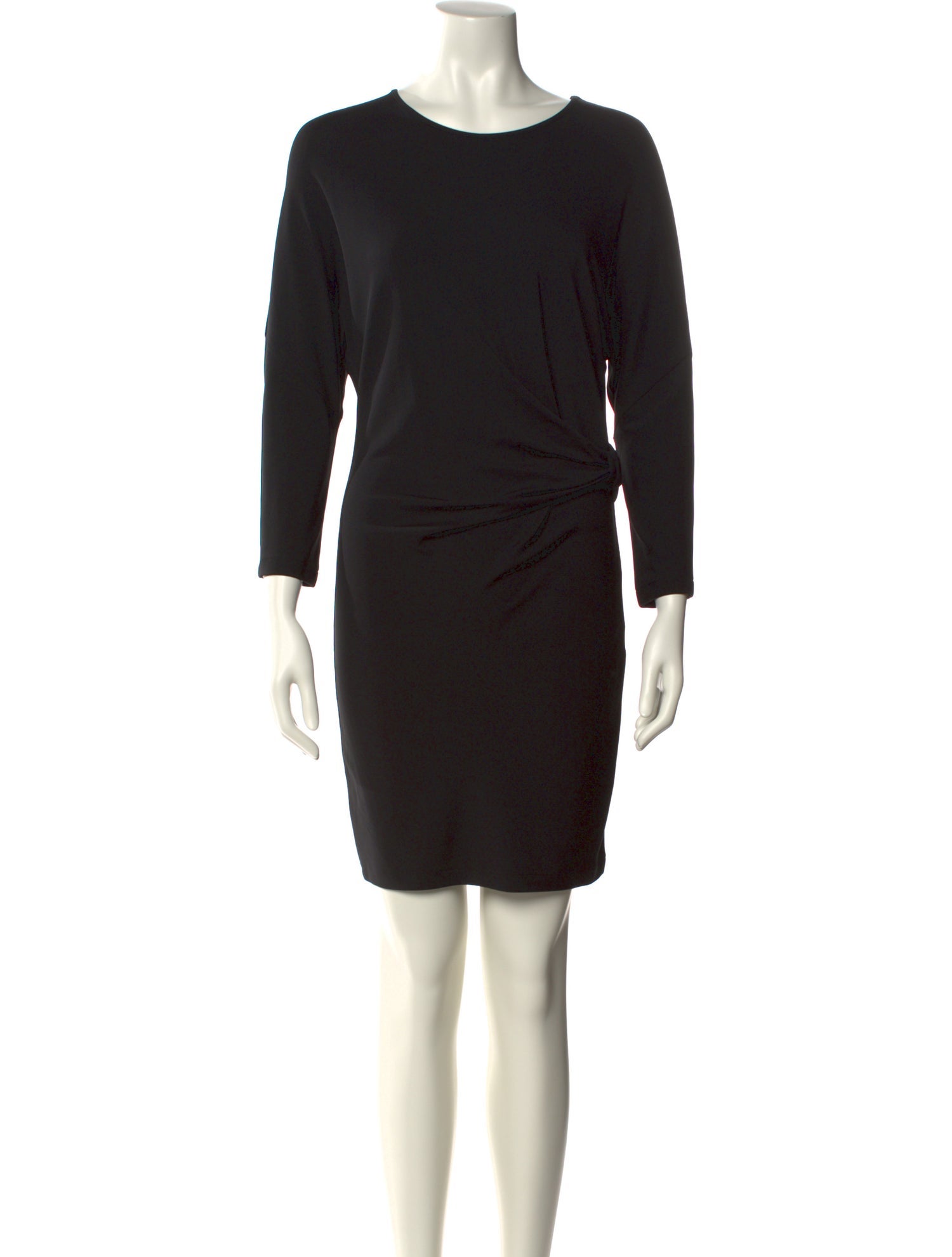 Kiton Crew Neck Mini Dress