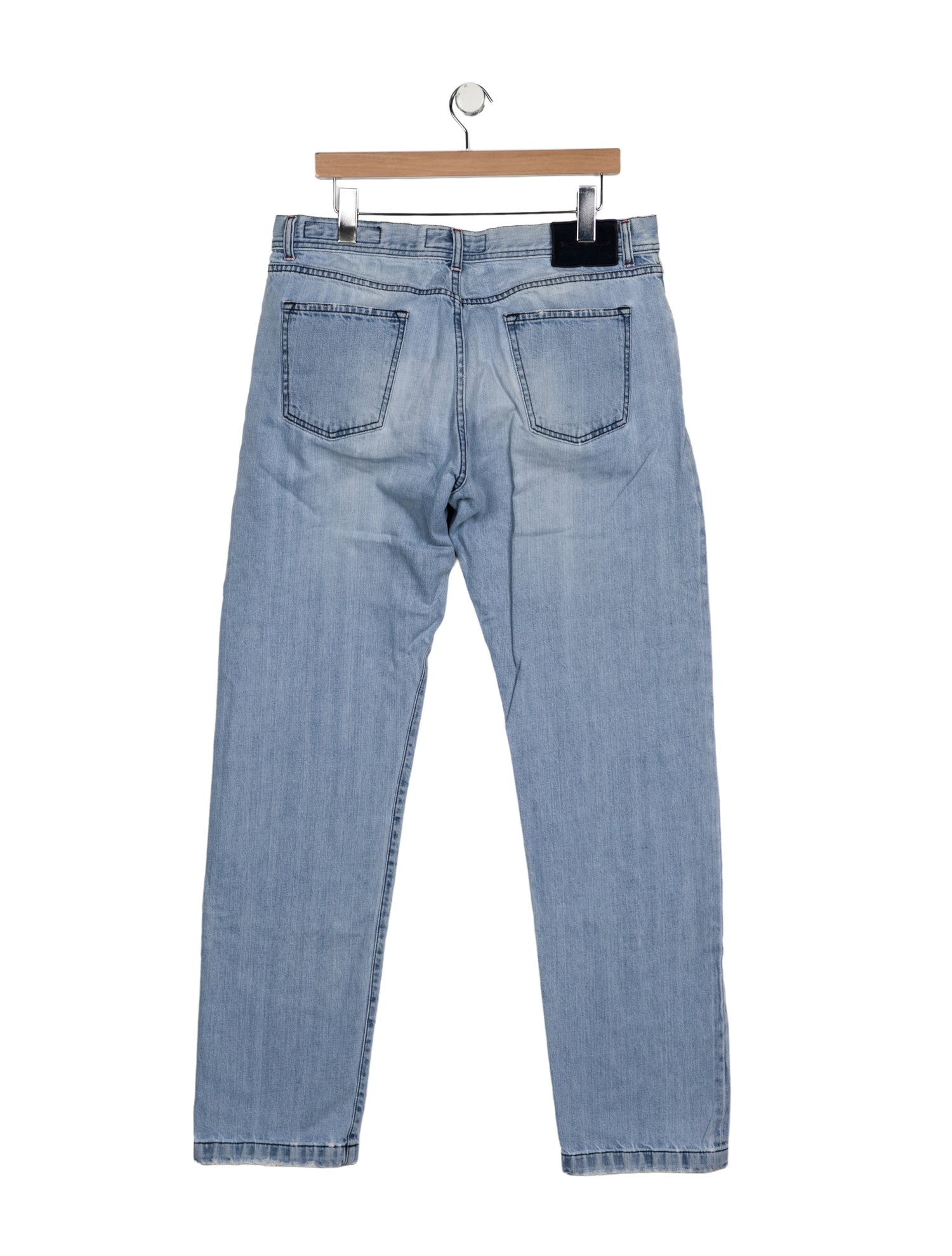 Kiton Mid-Rise Straight Leg Jeans