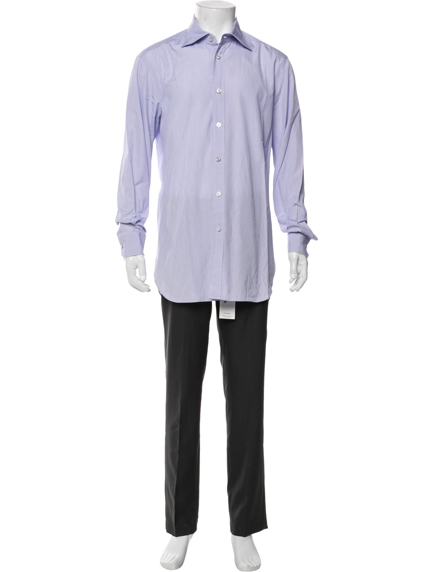 Kiton Long Sleeve Dress Shirt
