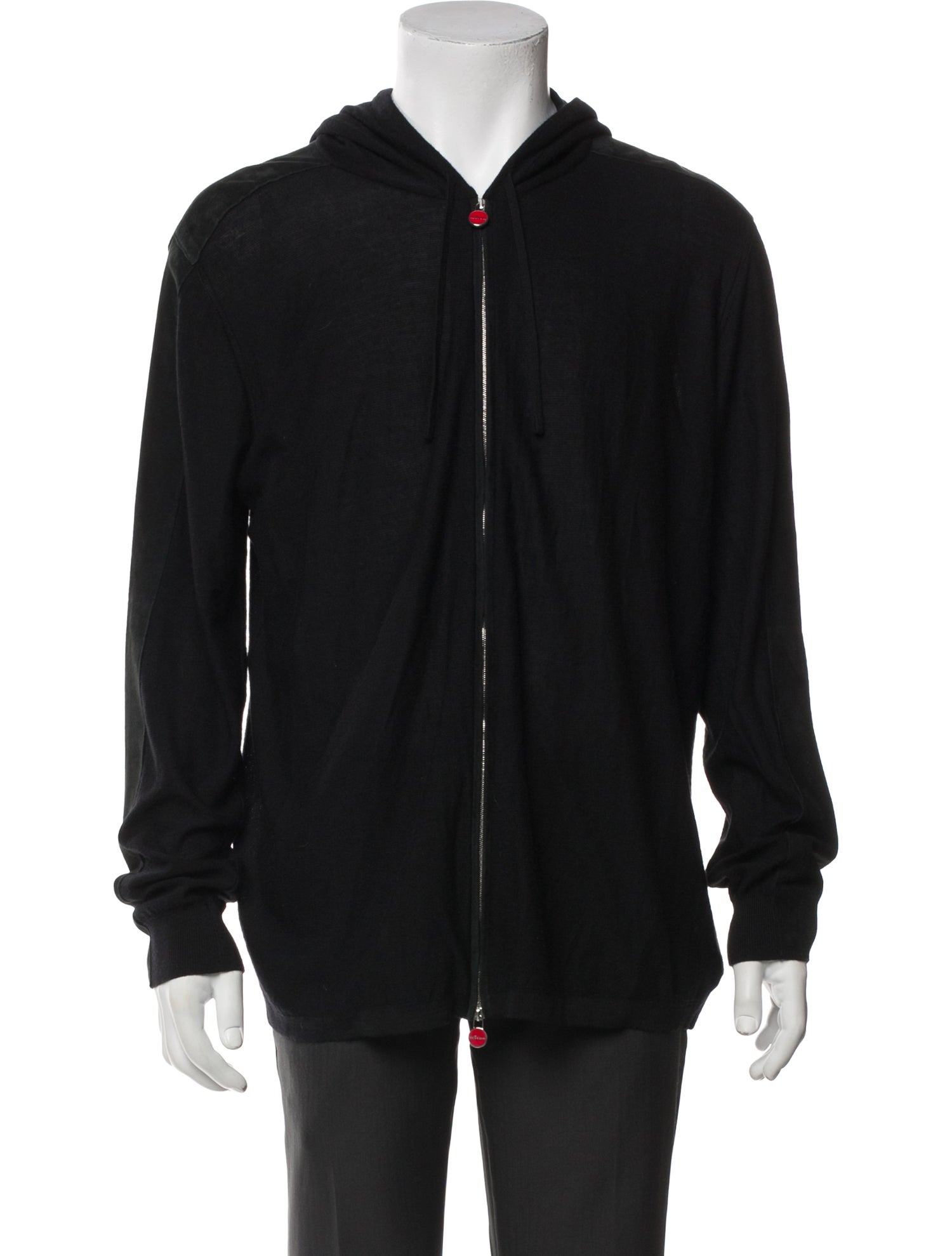 Kiton Cashmere Crew Neck Hoodie