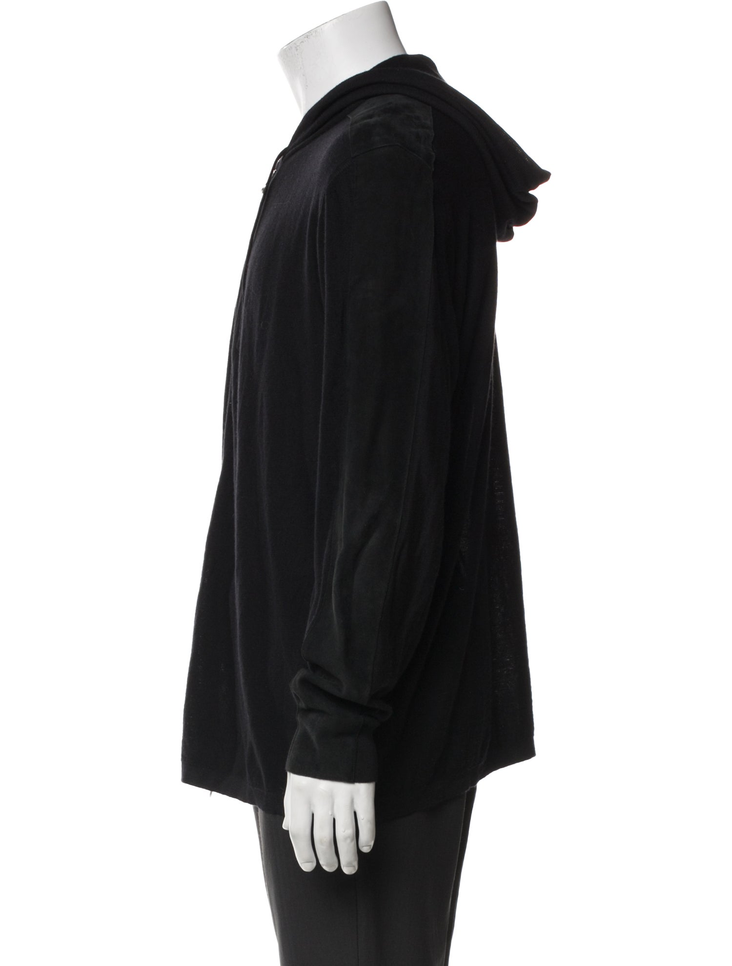 Kiton Cashmere Crew Neck Hoodie