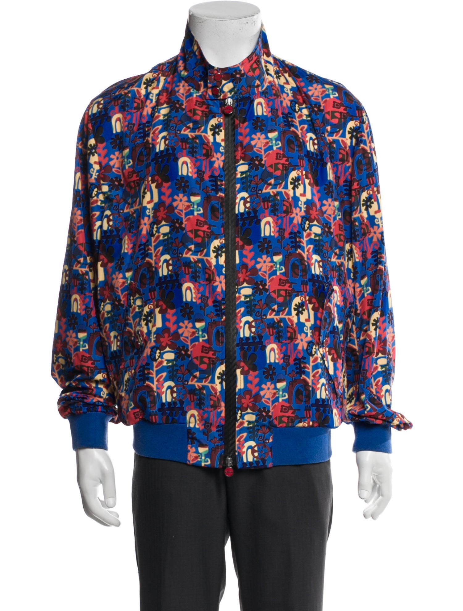 Kiton Graphic Print Jacket