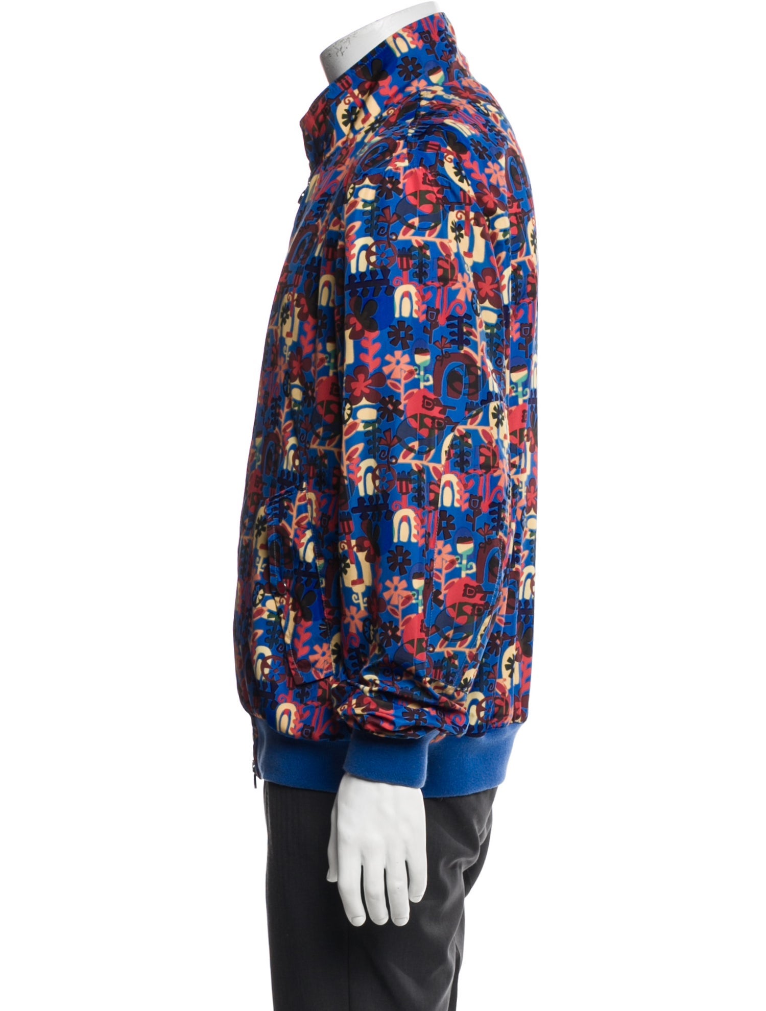 Kiton Graphic Print Jacket