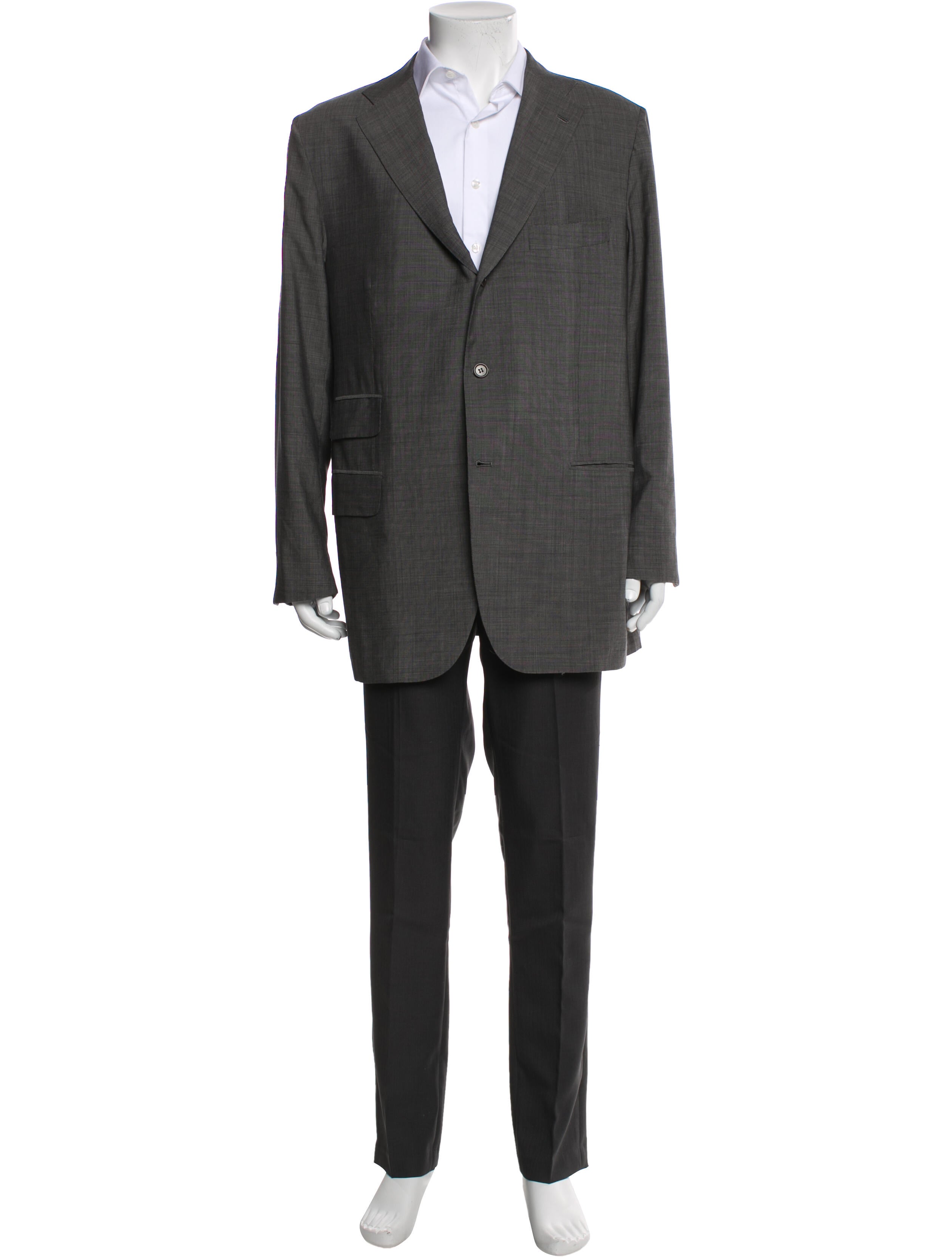 Kiton Wool Two-Piece Blazer