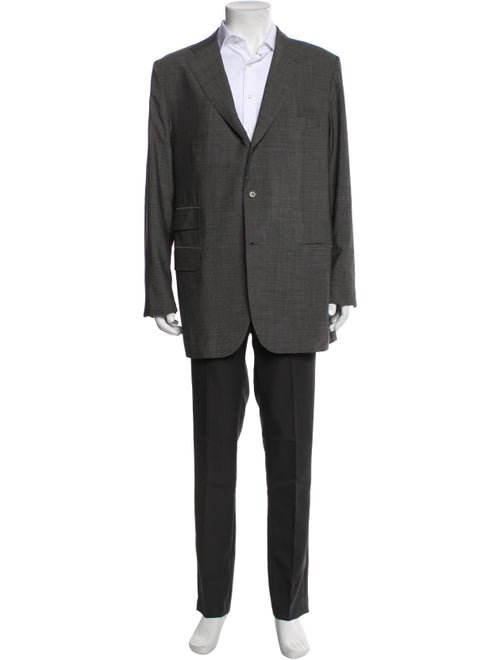 Kiton Wool Two-Piece Blazer