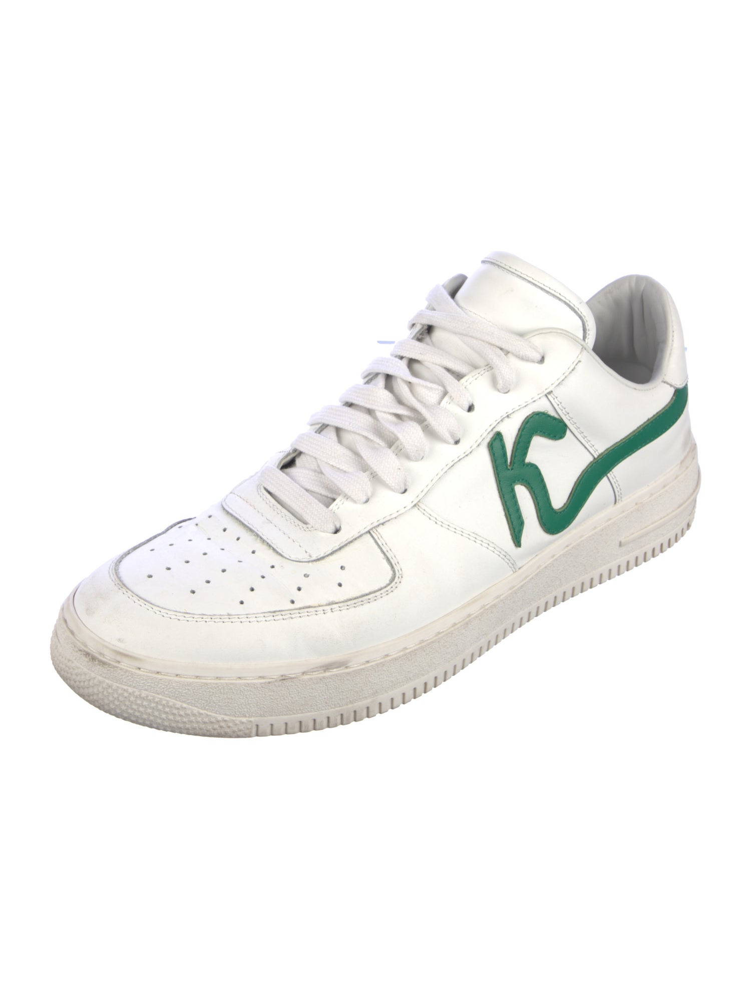 Kiton Leather Sneakers